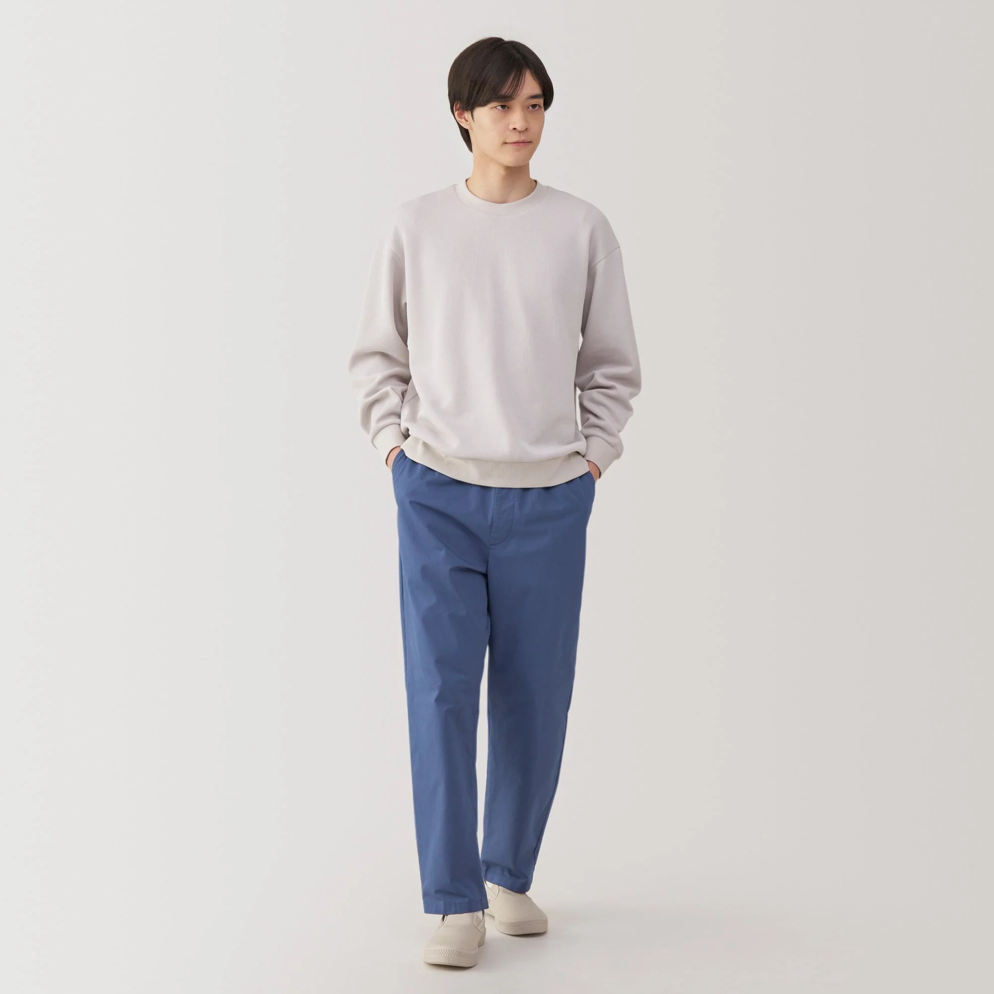 Men's Washed Cotton Easy Pants - Image 49