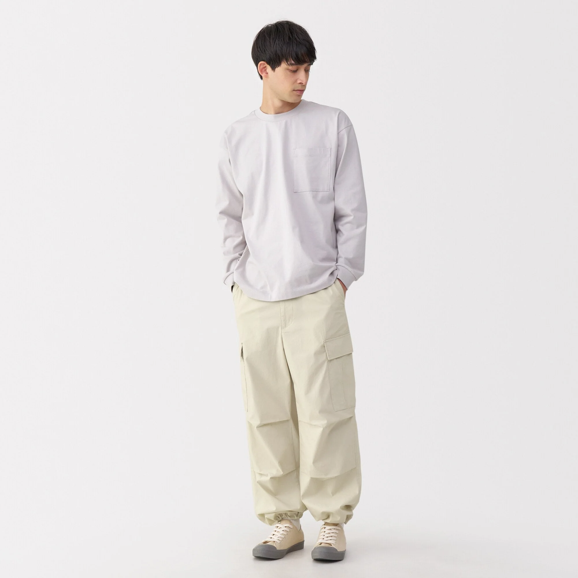 Men's Washed Easy Cargo Pants - Image 25
