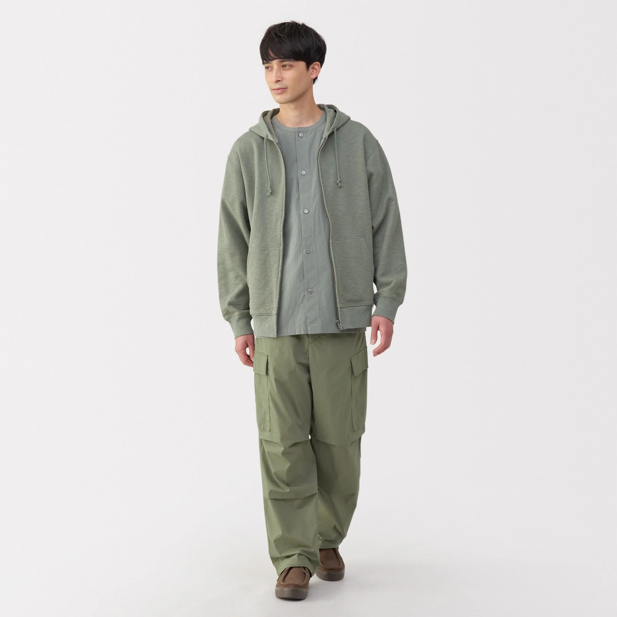Men's Washed Easy Cargo Pants - Image 4