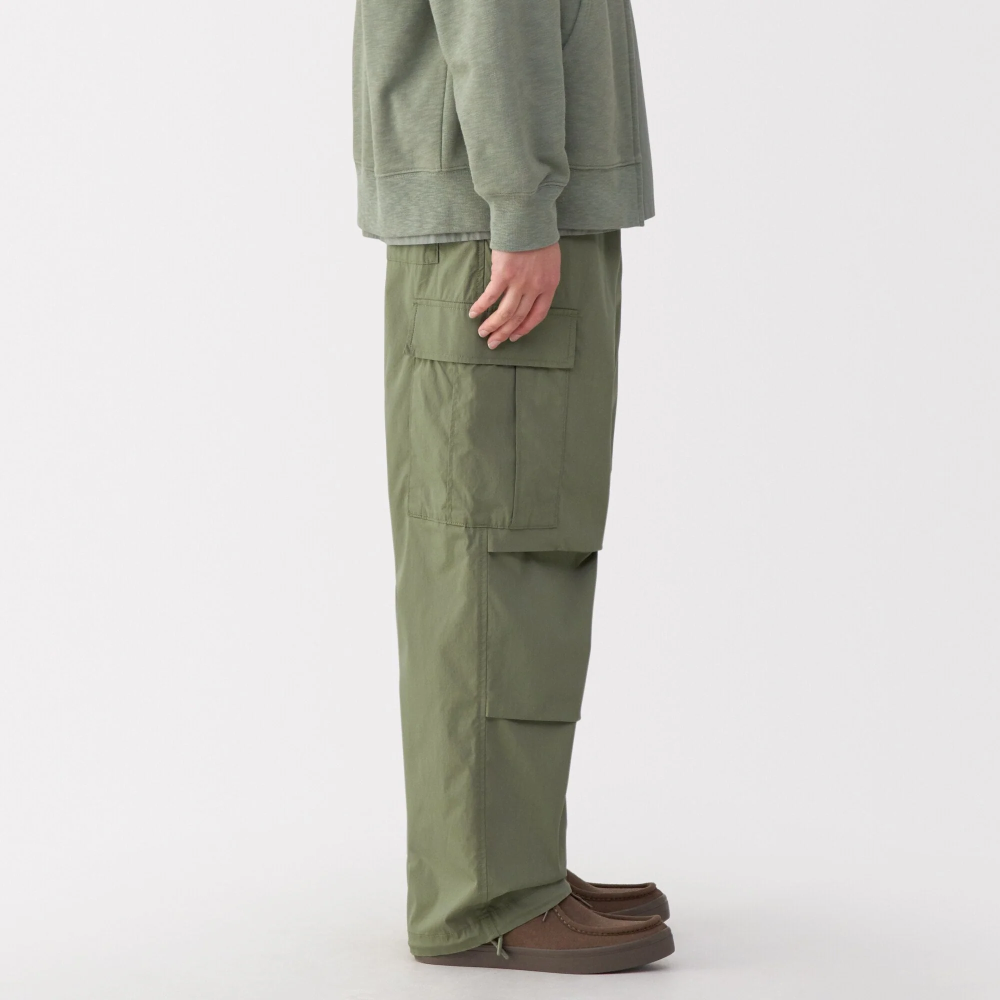 Men's Washed Easy Cargo Pants - Image 5