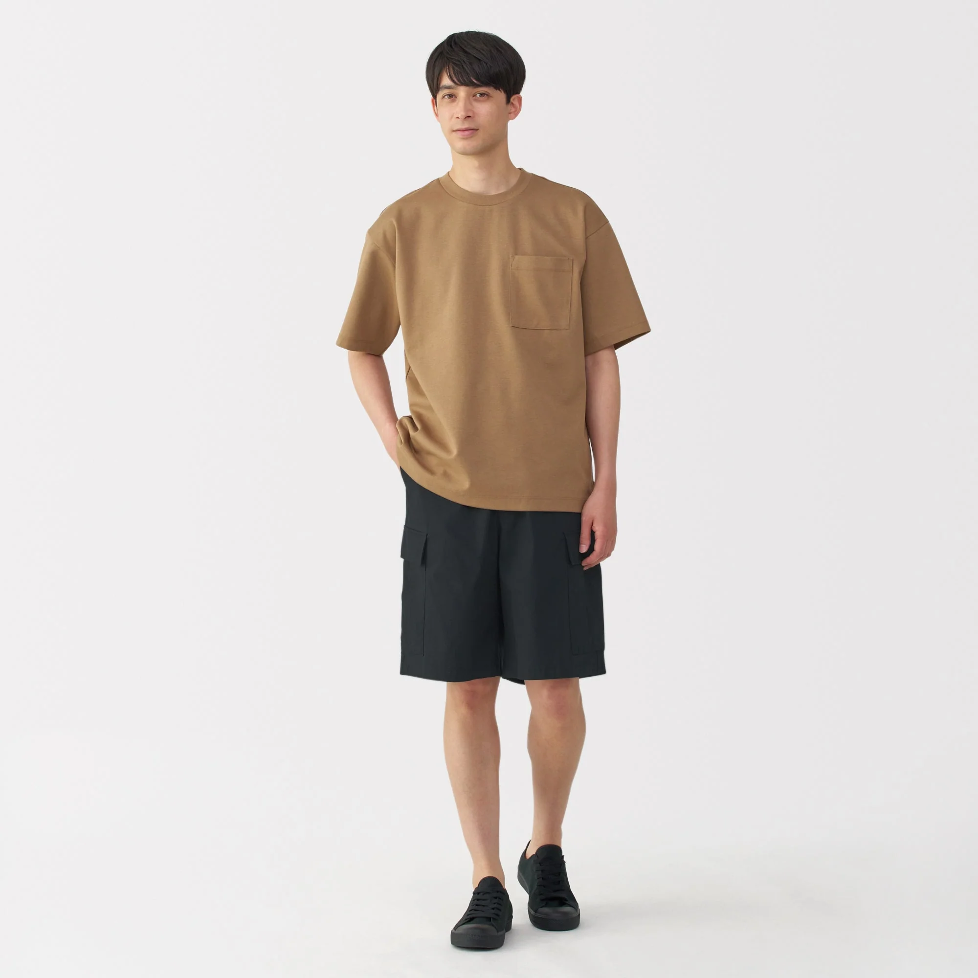 Men's Washed Easy Cargo Shorts - Image 14