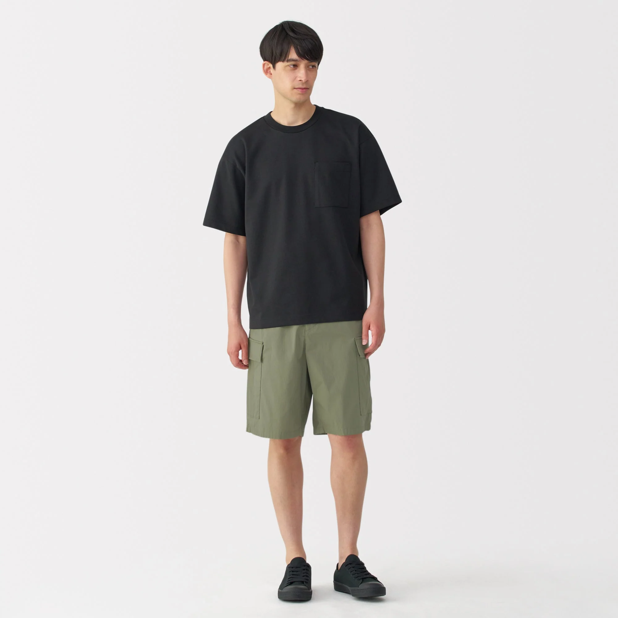 Men's Washed Easy Cargo Shorts - Image 24