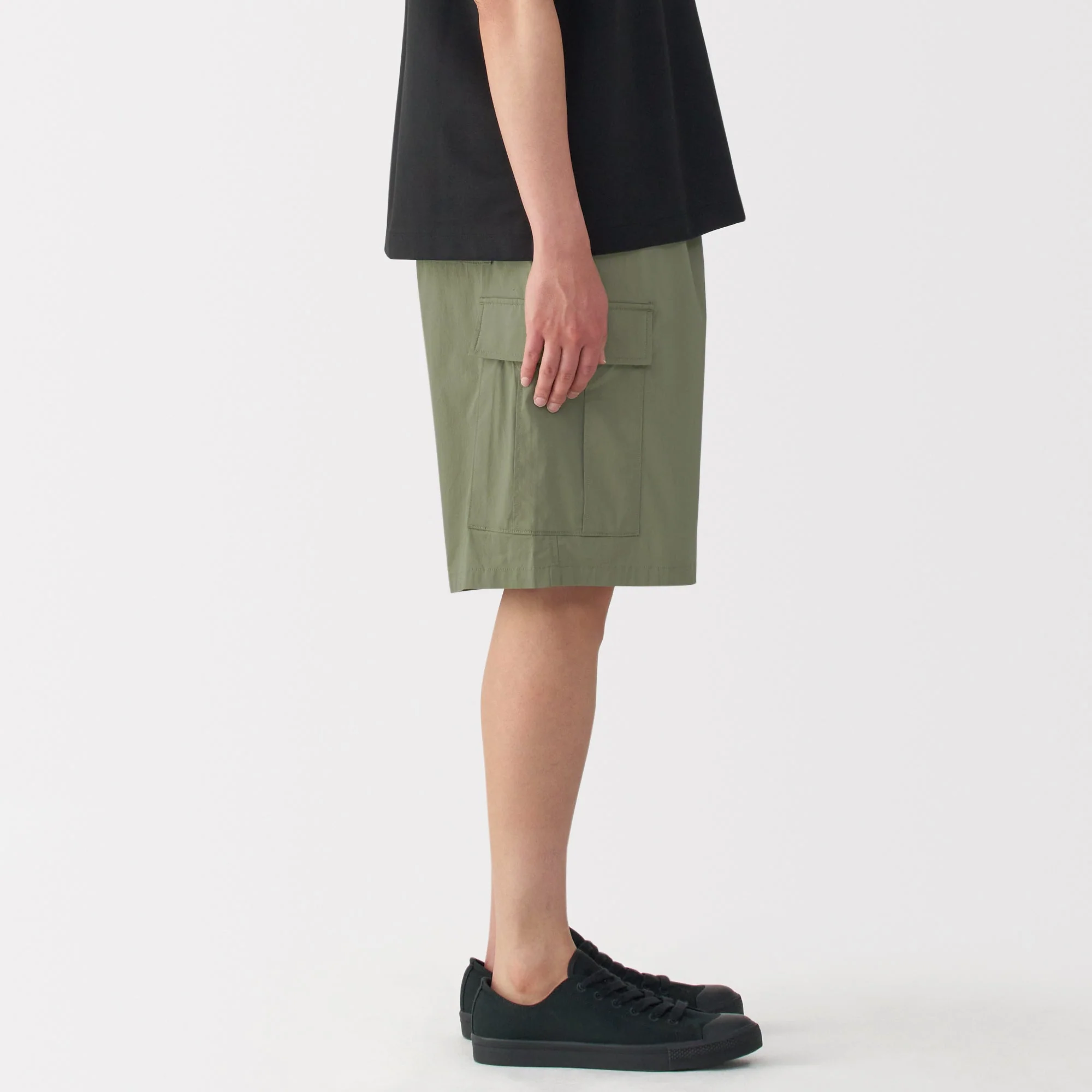 Men's Washed Easy Cargo Shorts - Image 25