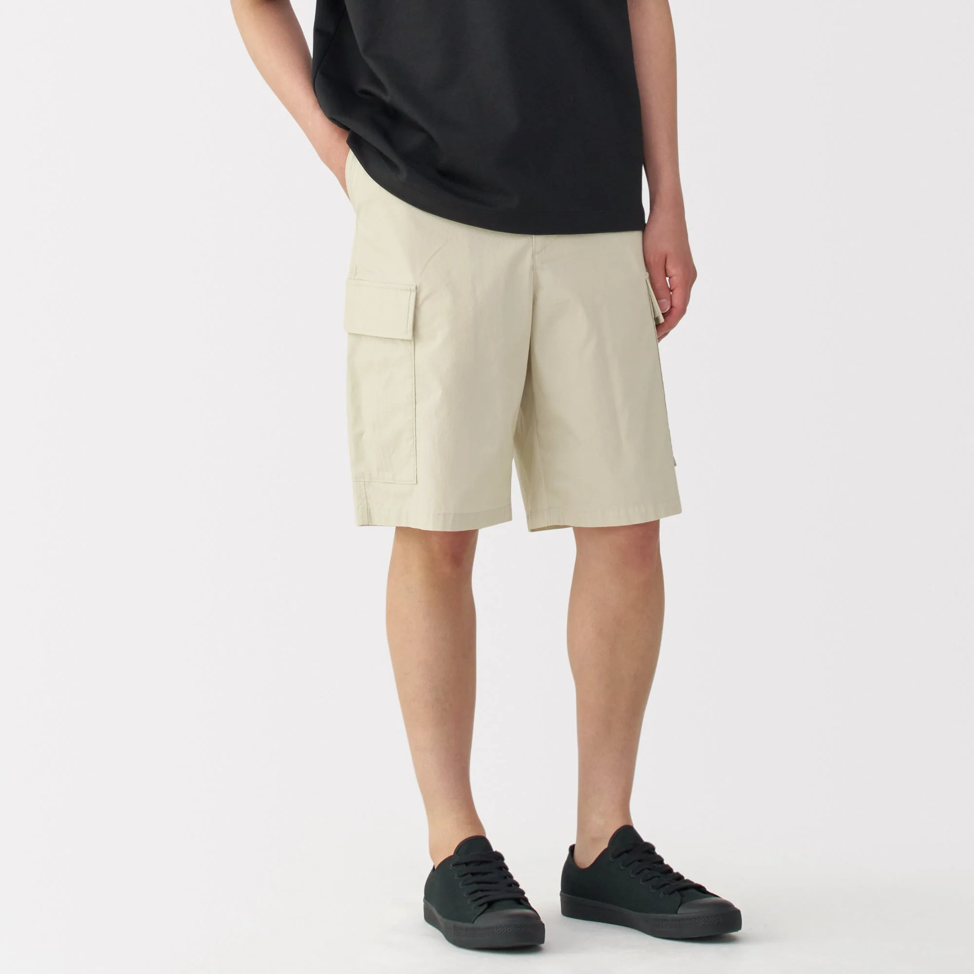 Men's Washed Easy Cargo Shorts - Image 3