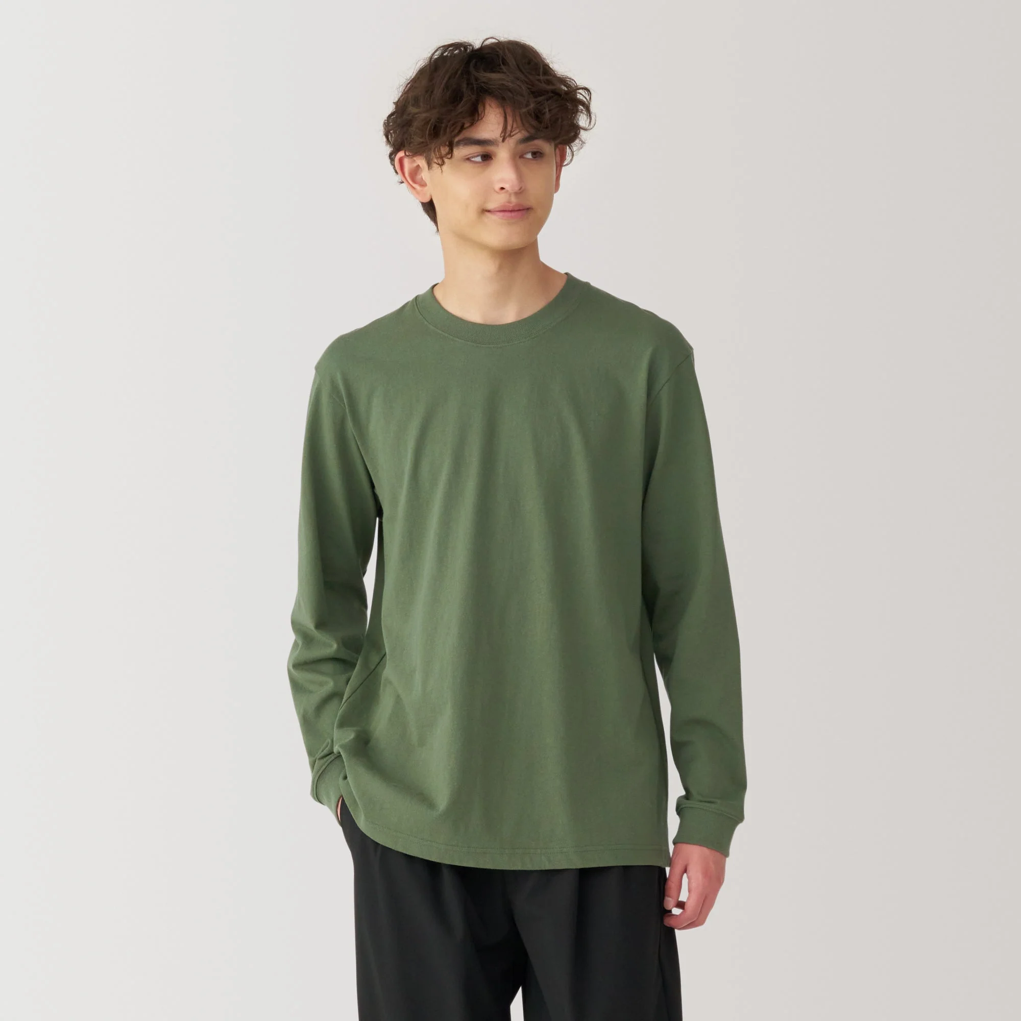 Men's Washed Heavy Weight Crew Neck T-Shirt