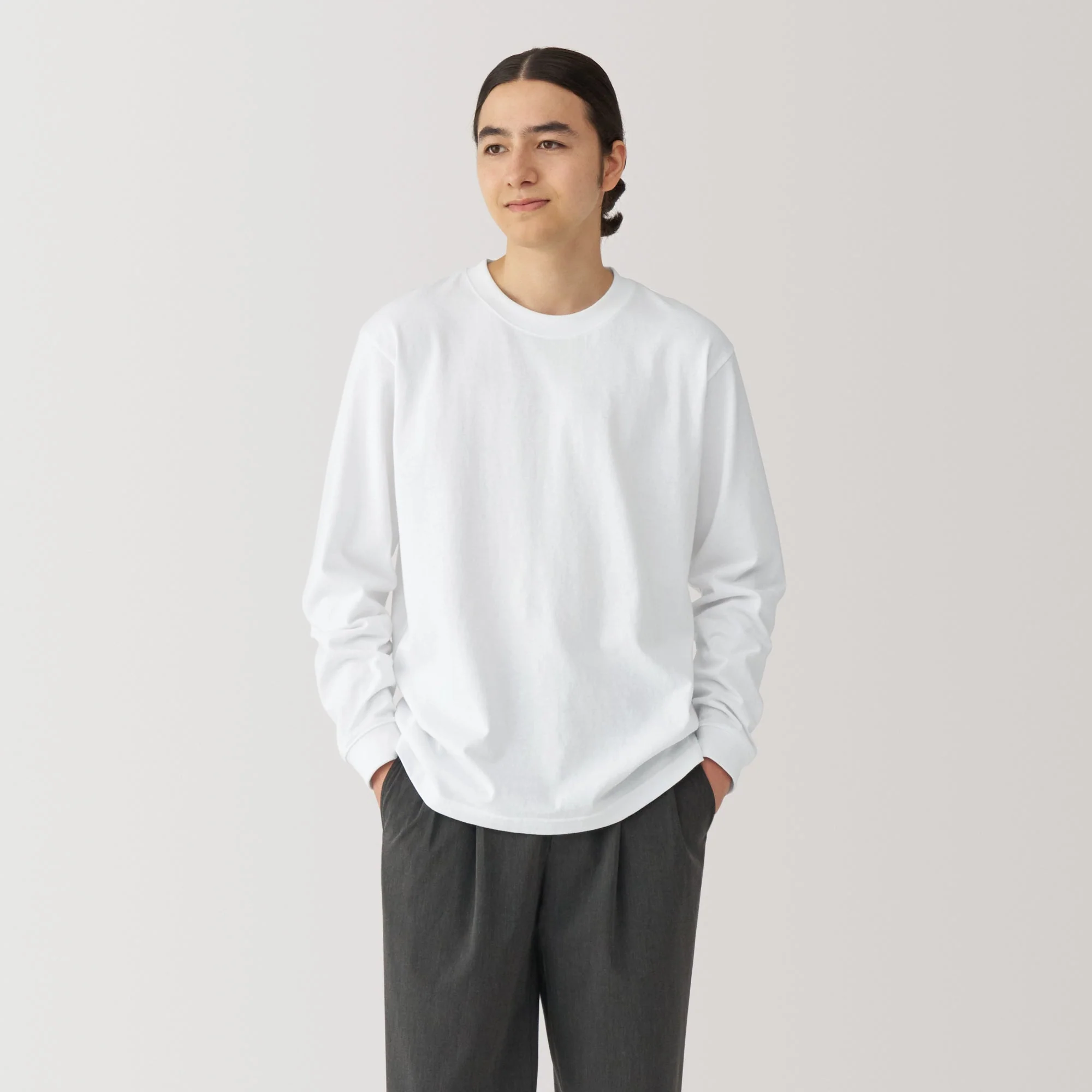 Men's Washed Heavy Weight Crew Neck T-Shirt - Image 10