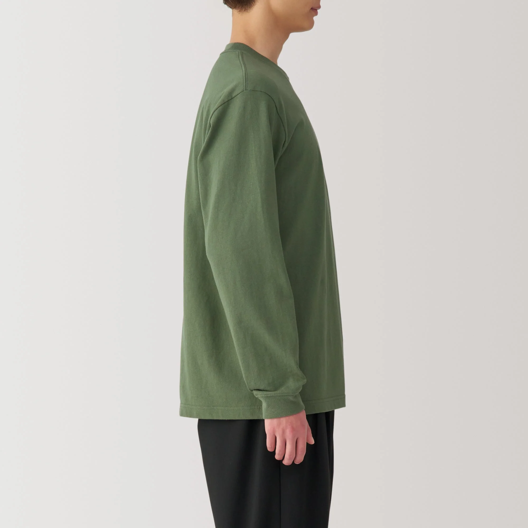 Men's Washed Heavy Weight Crew Neck T-Shirt - Image 5