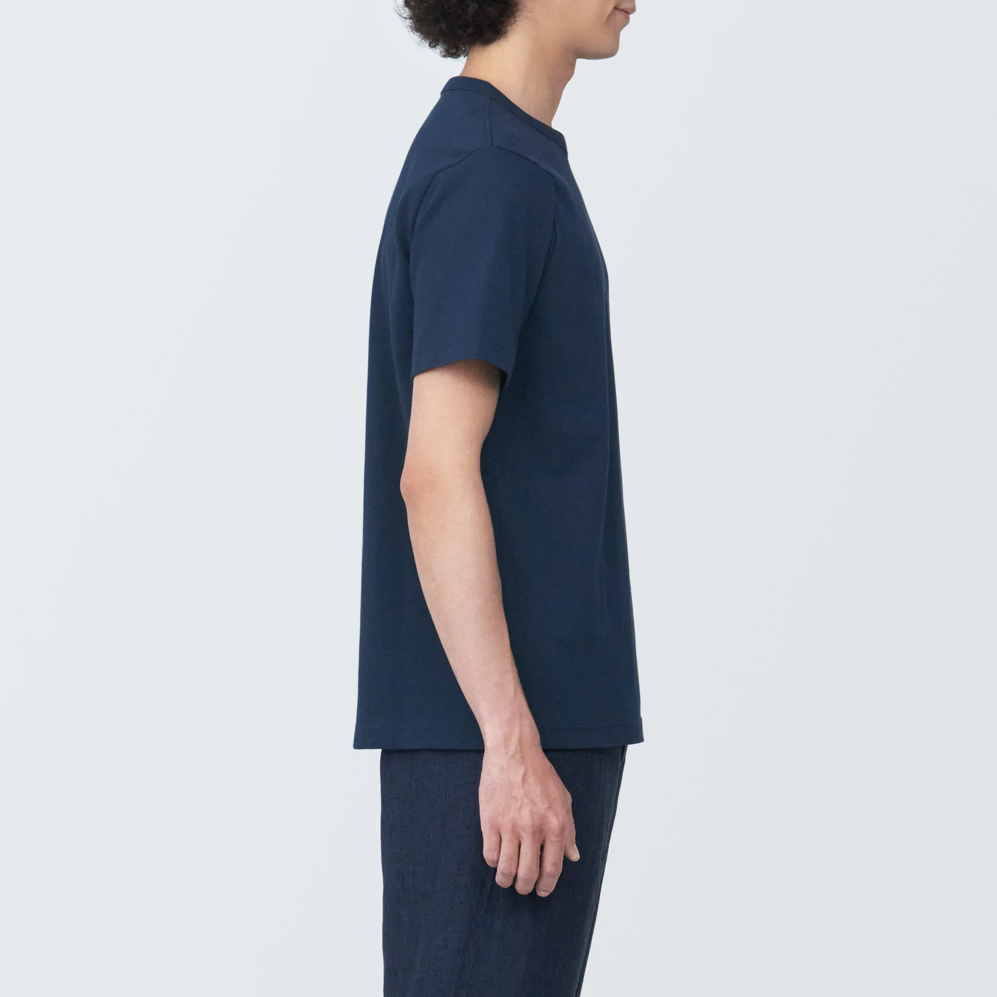 Men's Washed Heavy Weight Crew Neck Short Sleeve T-Shirt - Image 19