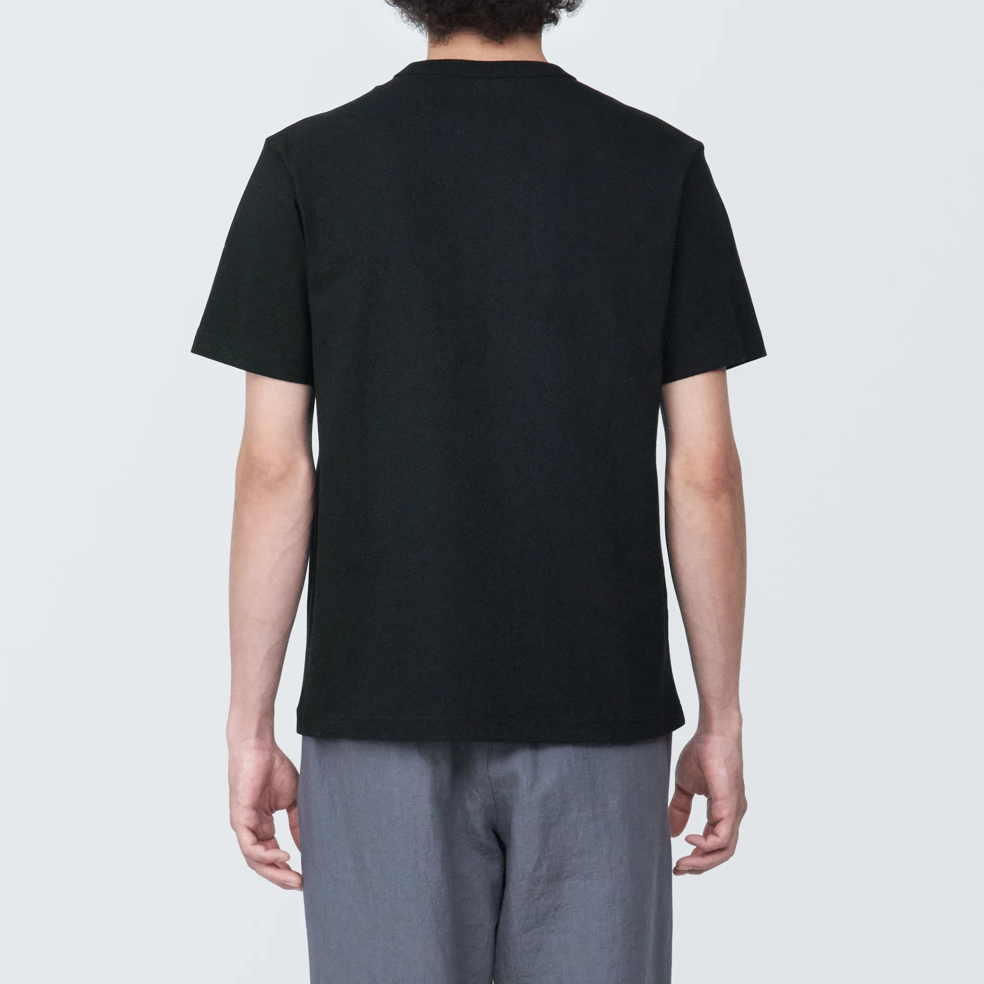 Men's Washed Heavy Weight Crew Neck Short Sleeve T-Shirt - Image 27