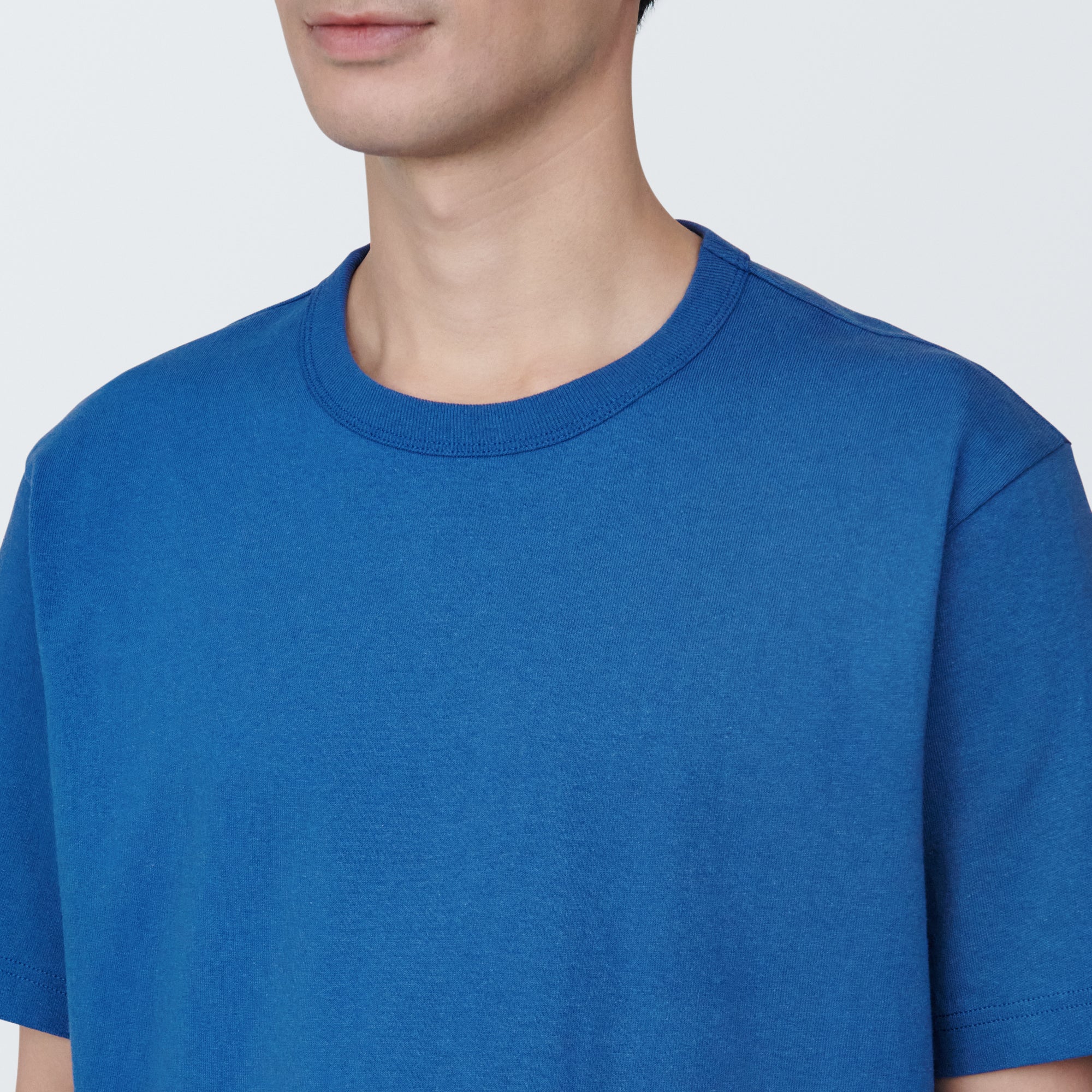 Men's Washed Heavy Weight Crew Neck Short Sleeve T-Shirt - Image 7