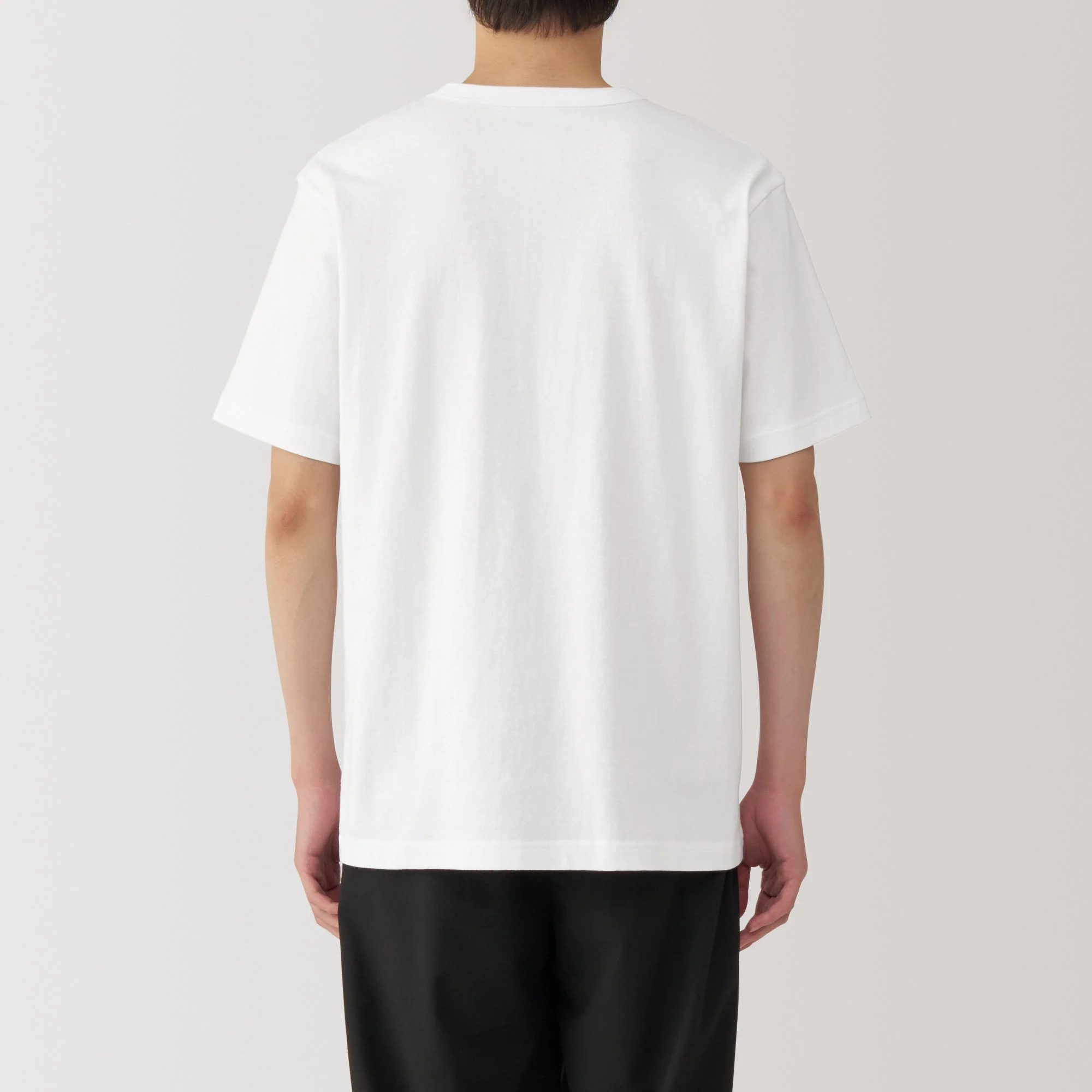 Men's Washed Heavyweight Crewneck T-Shirt - Image 13