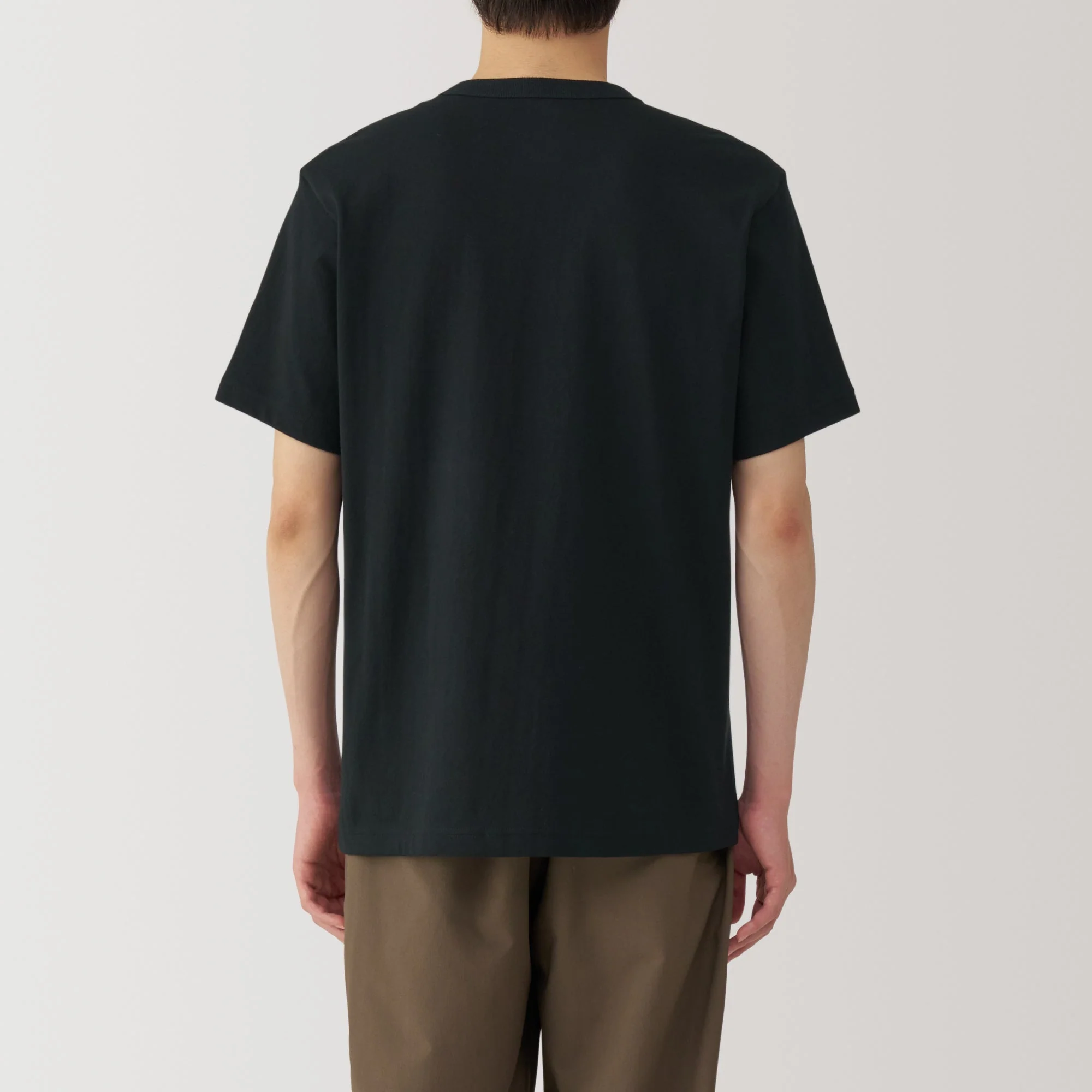 Men's Washed Heavyweight Crewneck T-Shirt - Image 27