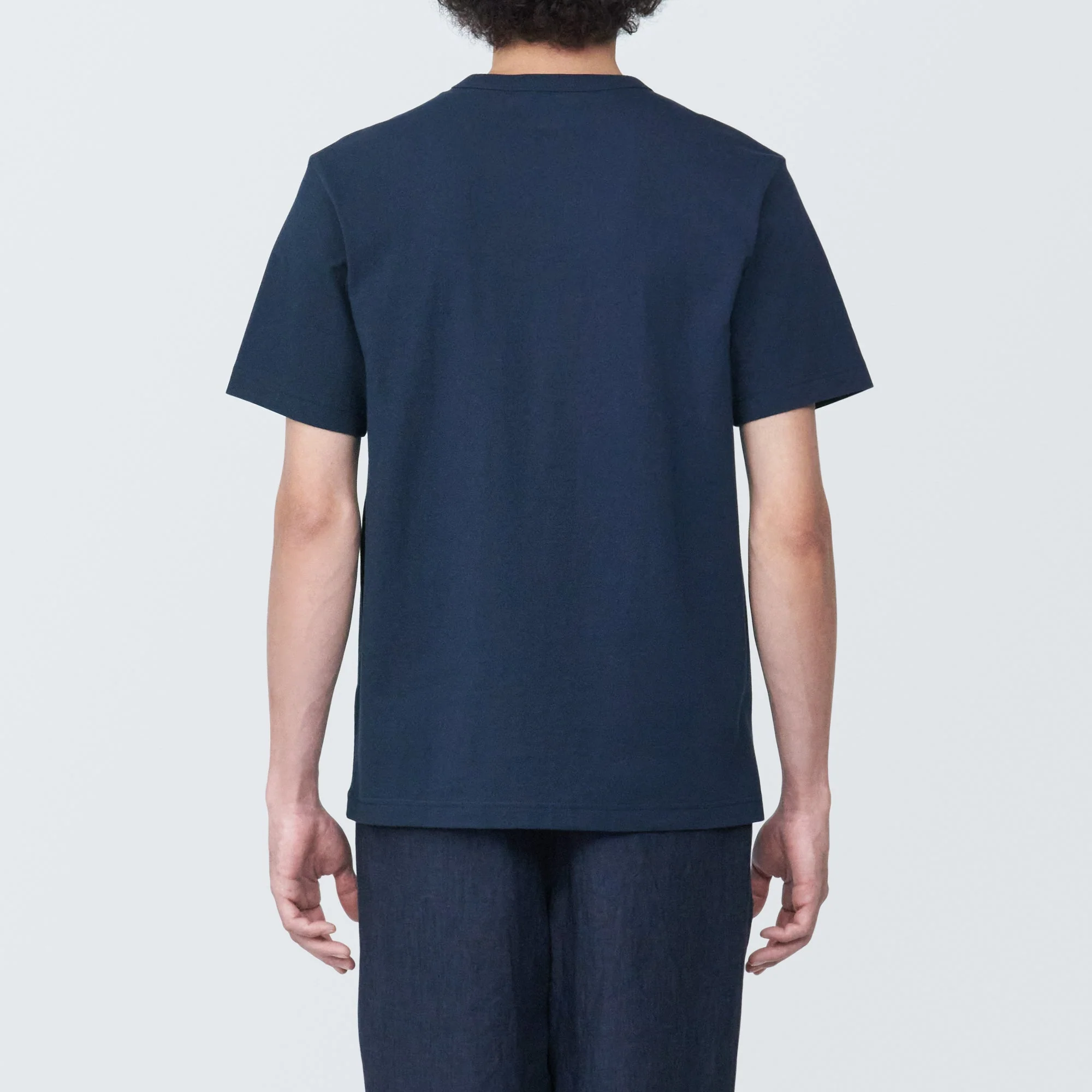 Men's Washed Heavyweight Crewneck T-Shirt - Image 34