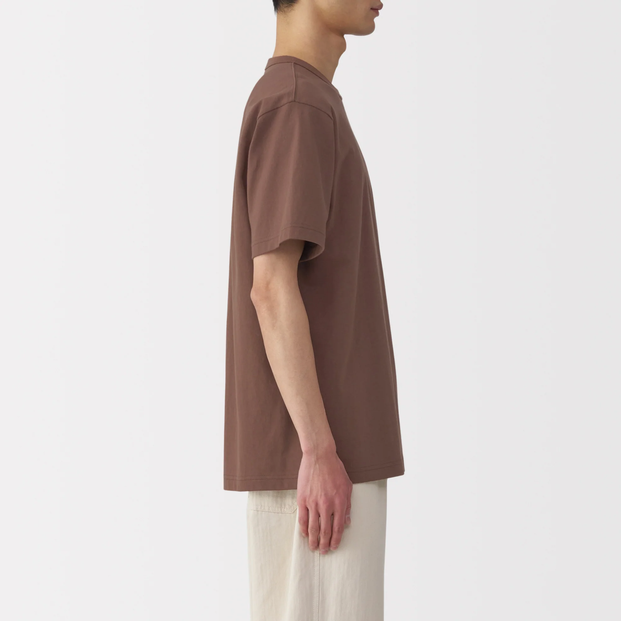Men's Washed Heavyweight Crewneck T-Shirt - Image 48