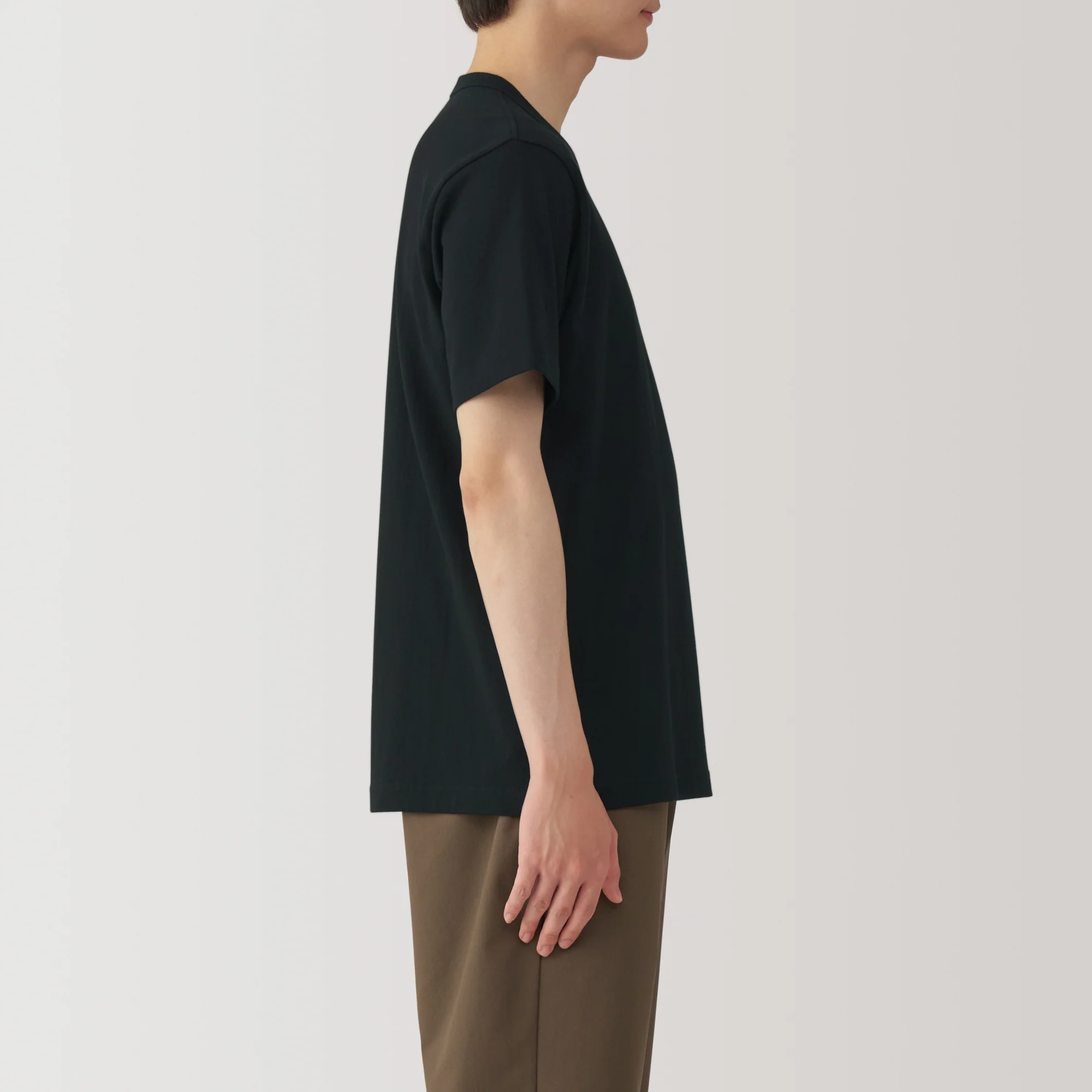 Men's Washed Heavyweight Crewneck T-Shirt - Image 33