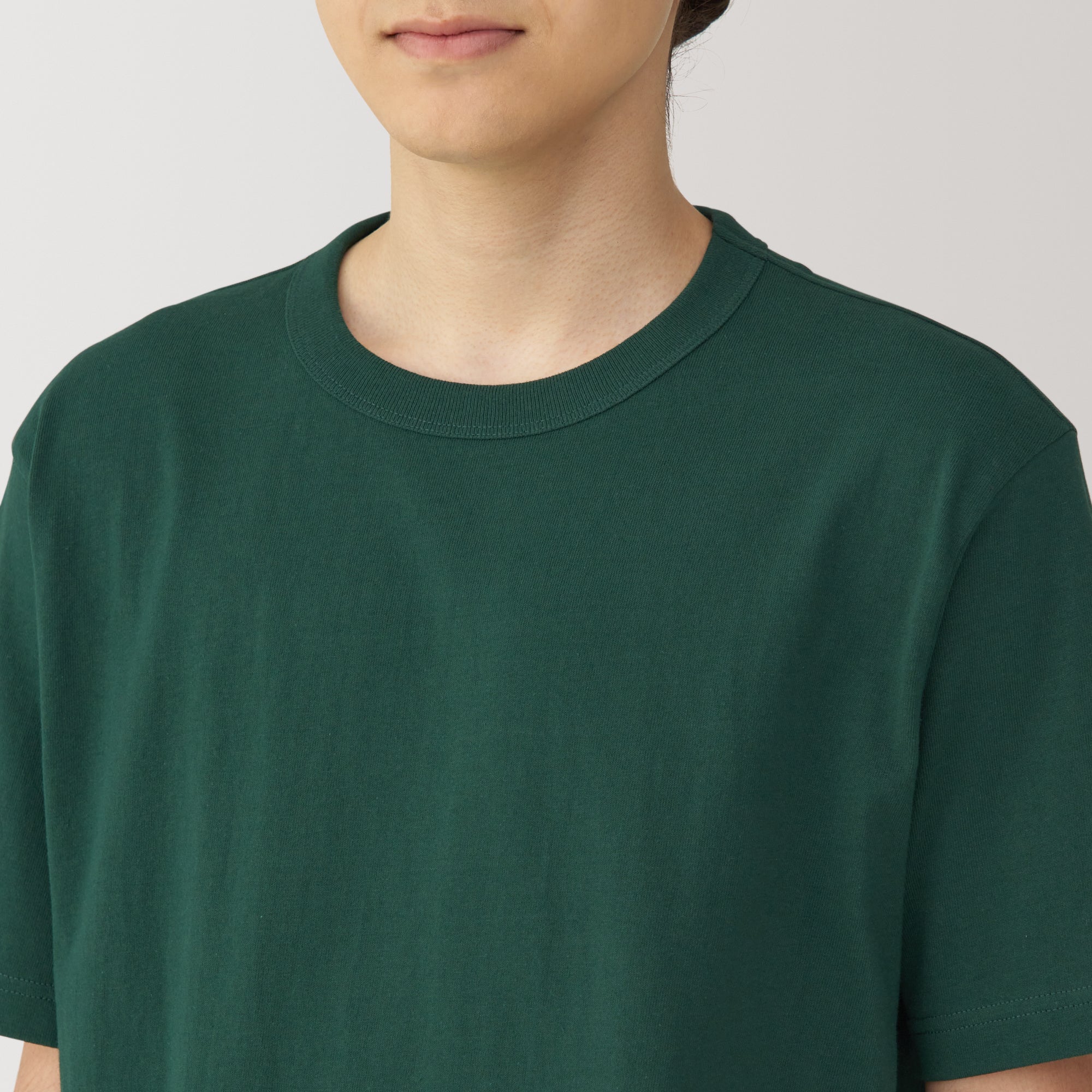 Men's Washed Heavyweight Crewneck T-Shirt - Image 49
