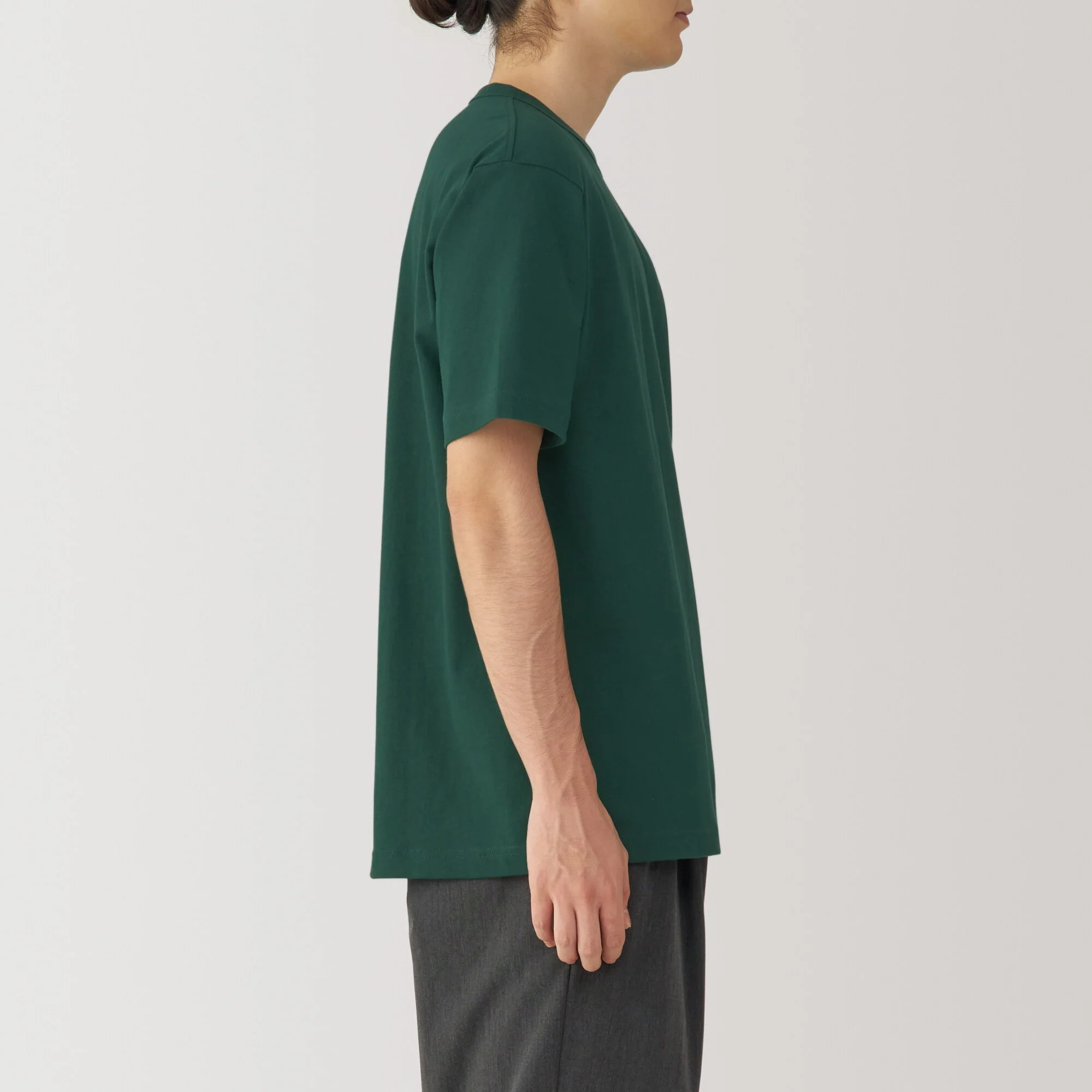Men's Washed Heavyweight Crewneck T-Shirt - Image 5