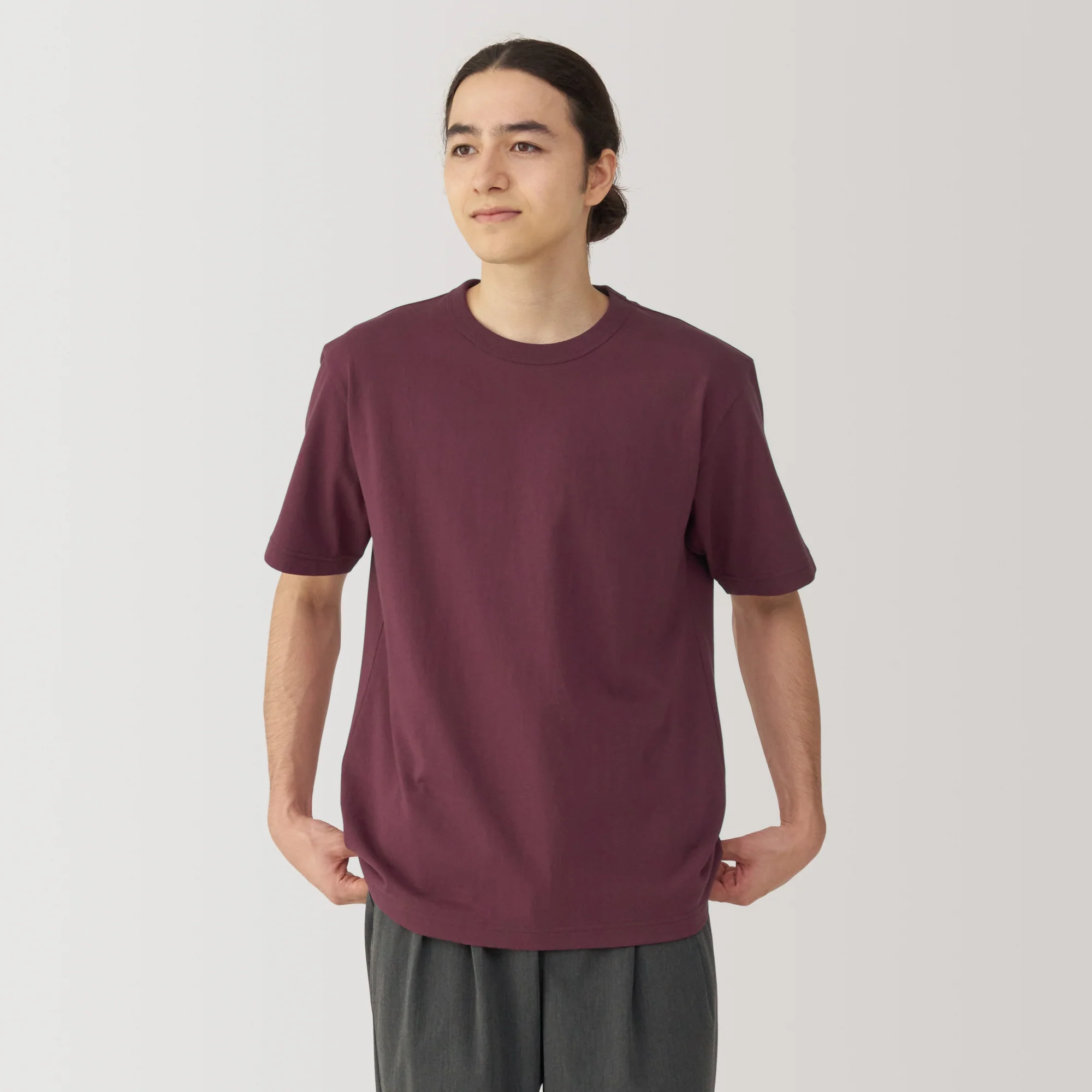 Men's Washed Heavyweight Crewneck T-Shirt - Image 52