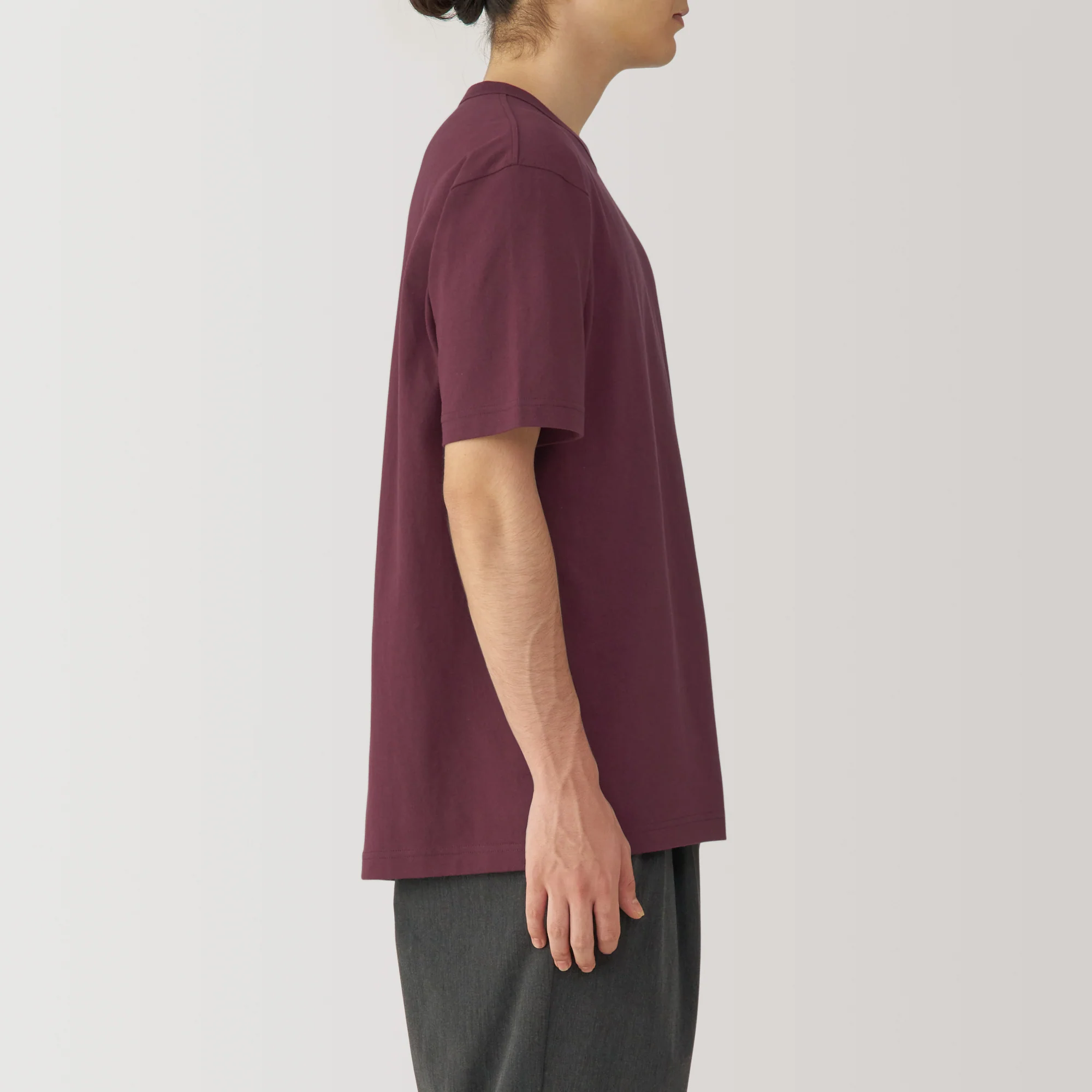 Men's Washed Heavyweight Crewneck T-Shirt - Image 54