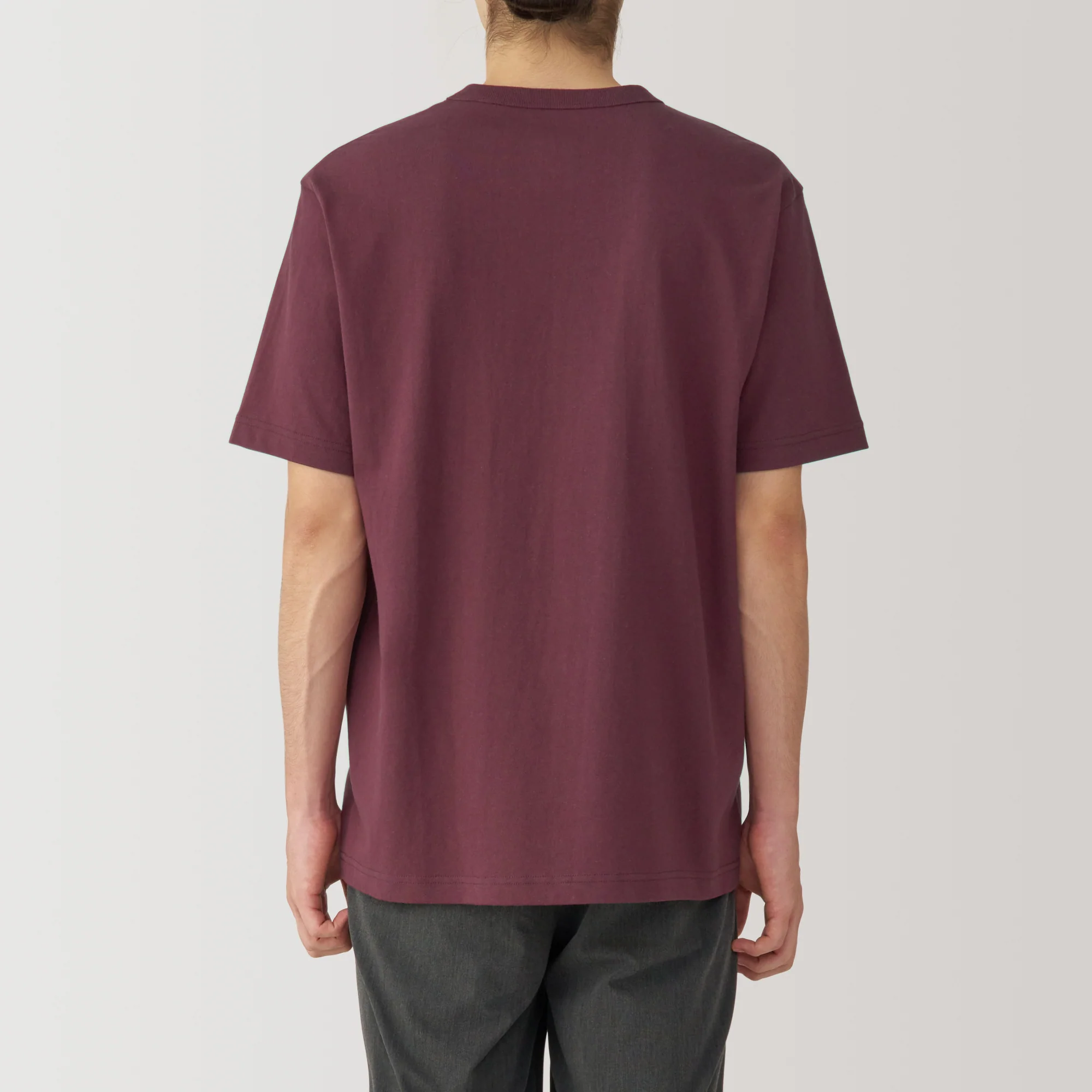 Men's Washed Heavyweight Crewneck T-Shirt - Image 55