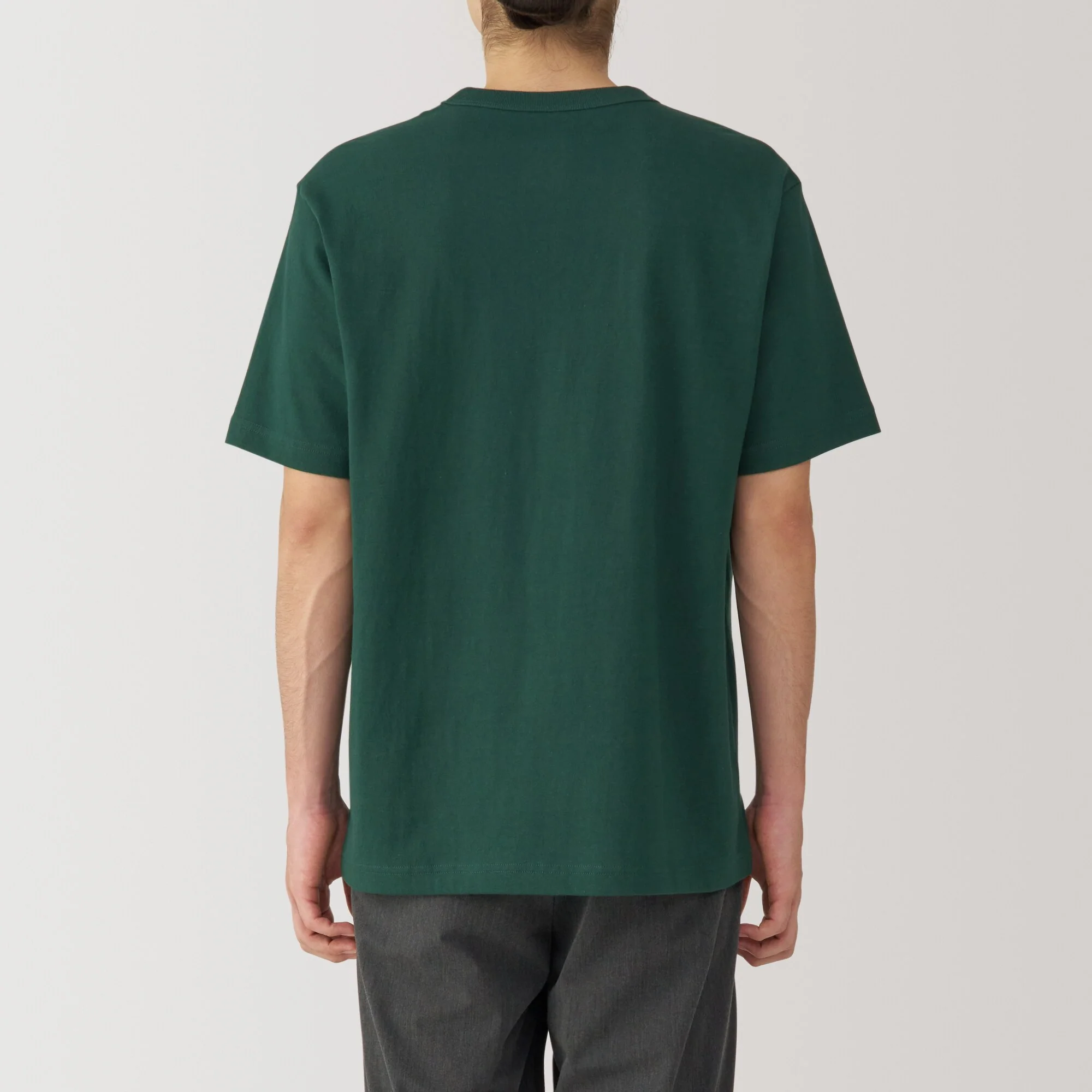 Men's Washed Heavyweight Crewneck T-Shirt - Image 6