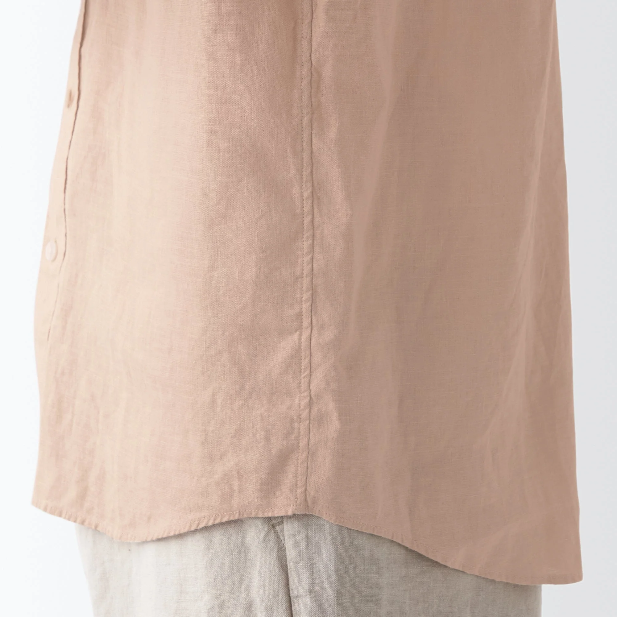 Men's Washed Hemp Short Sleeve Shirt - Image 23