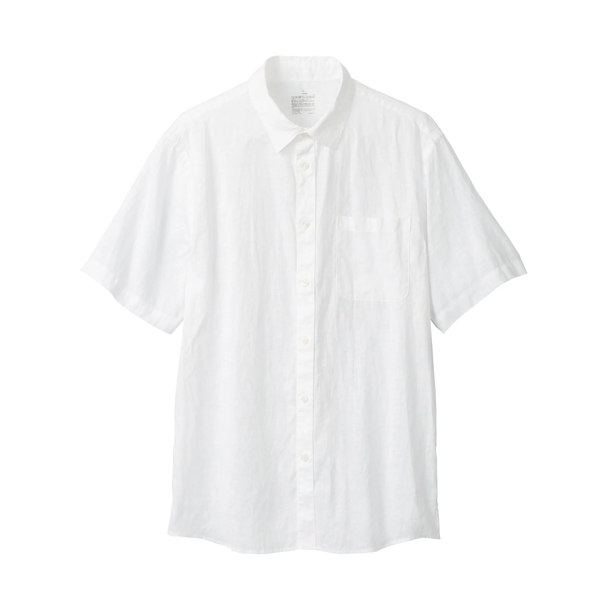 Men's Washed Hemp Short Sleeve Shirt - Image 9