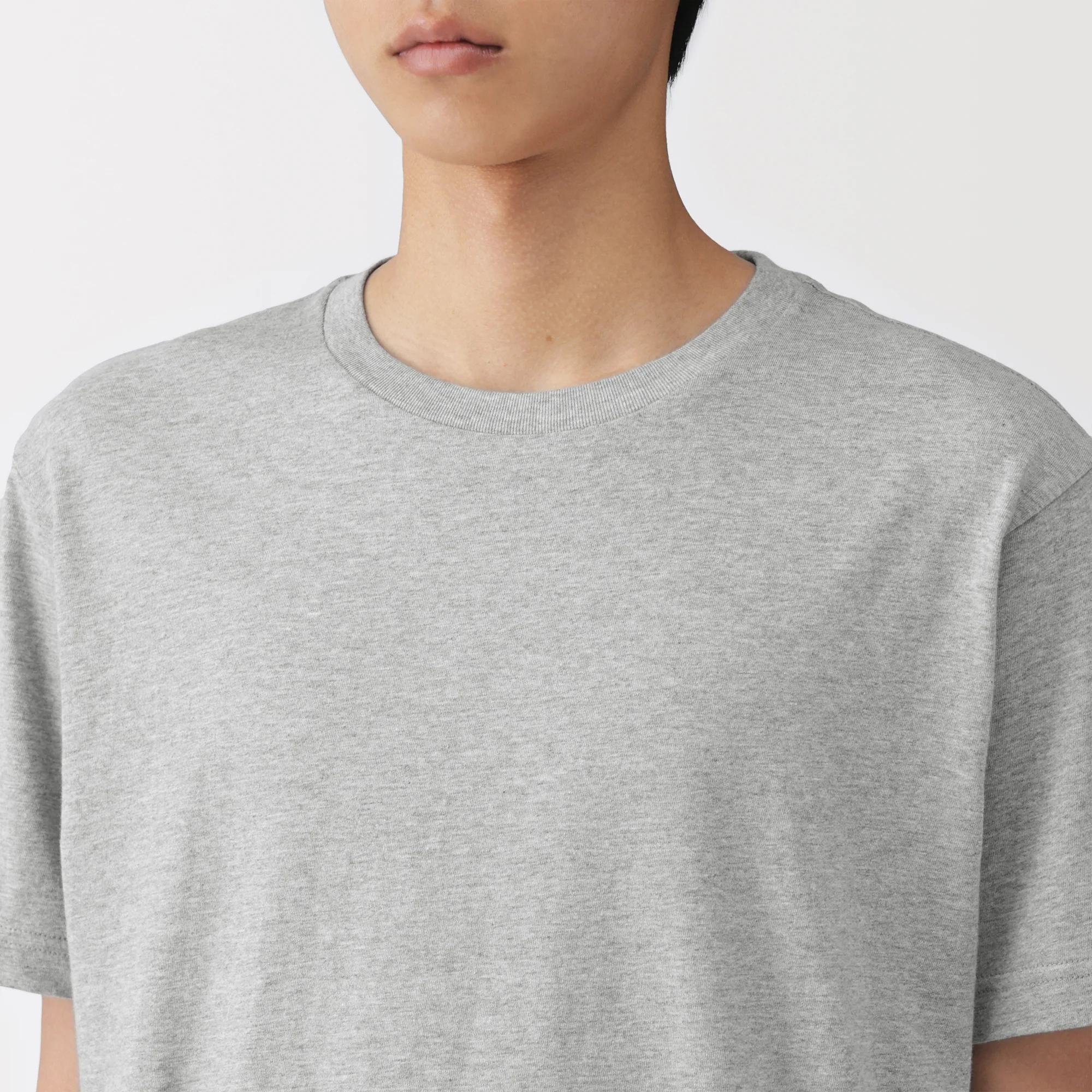 Men's Washed Jersey Crew Neck Short Sleeve T-Shirt - Image 44