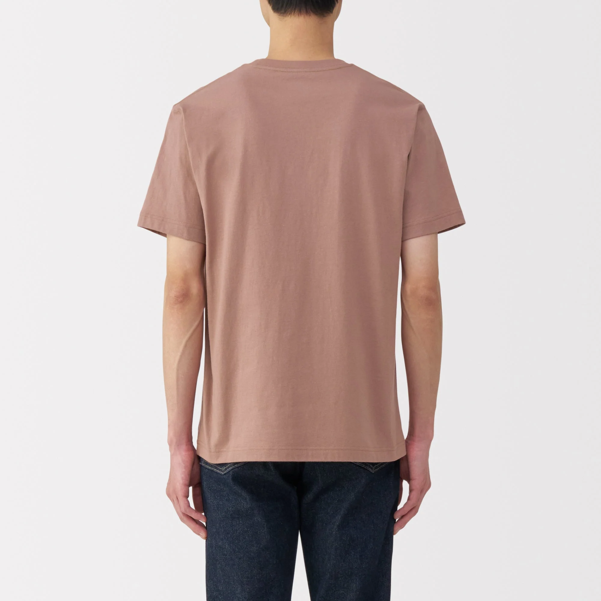 Men's Washed Jersey Crew Neck Short Sleeve T-Shirt - Image 6