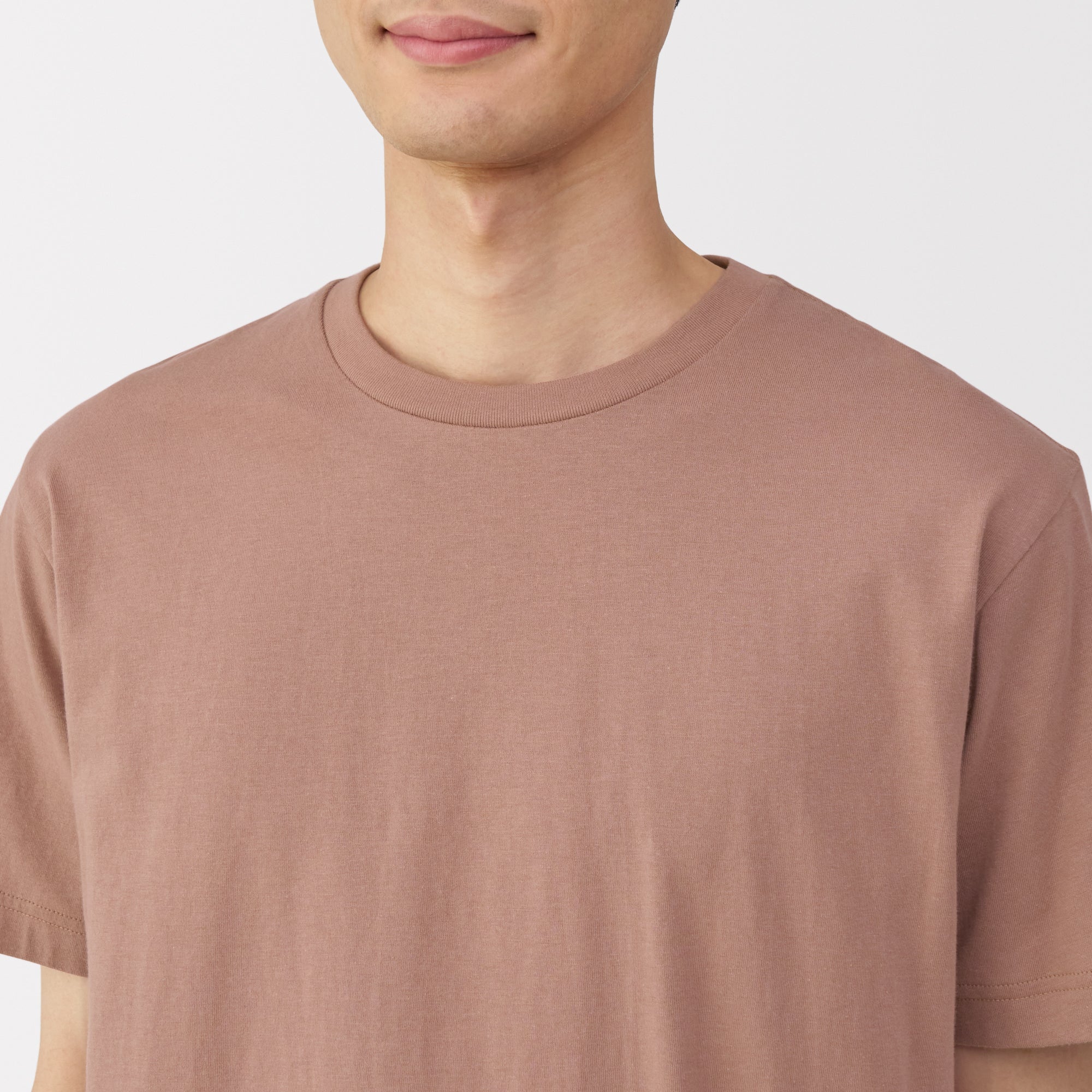 Men's Washed Jersey Crew Neck Short Sleeve T-Shirt - Image 7