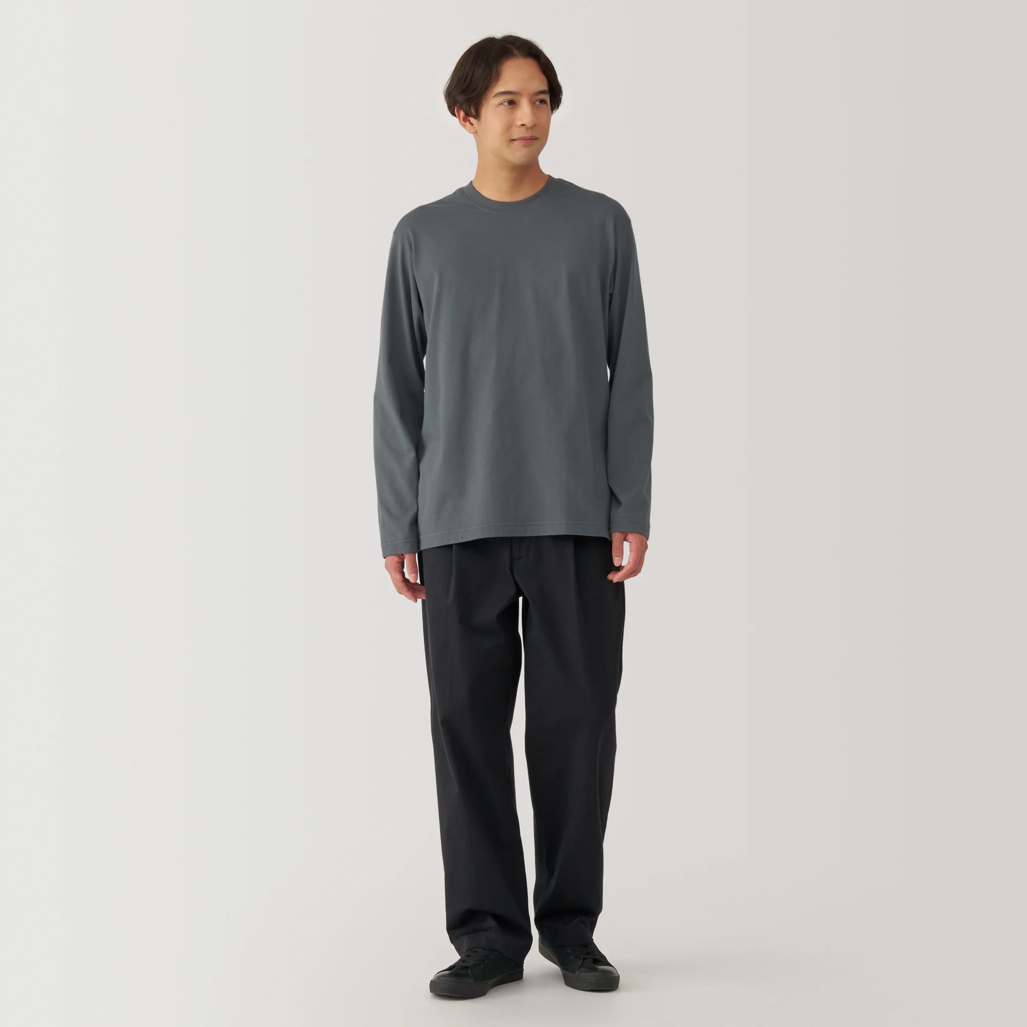Men's Washed Jersey Crewneck T-Shirt - Image 18