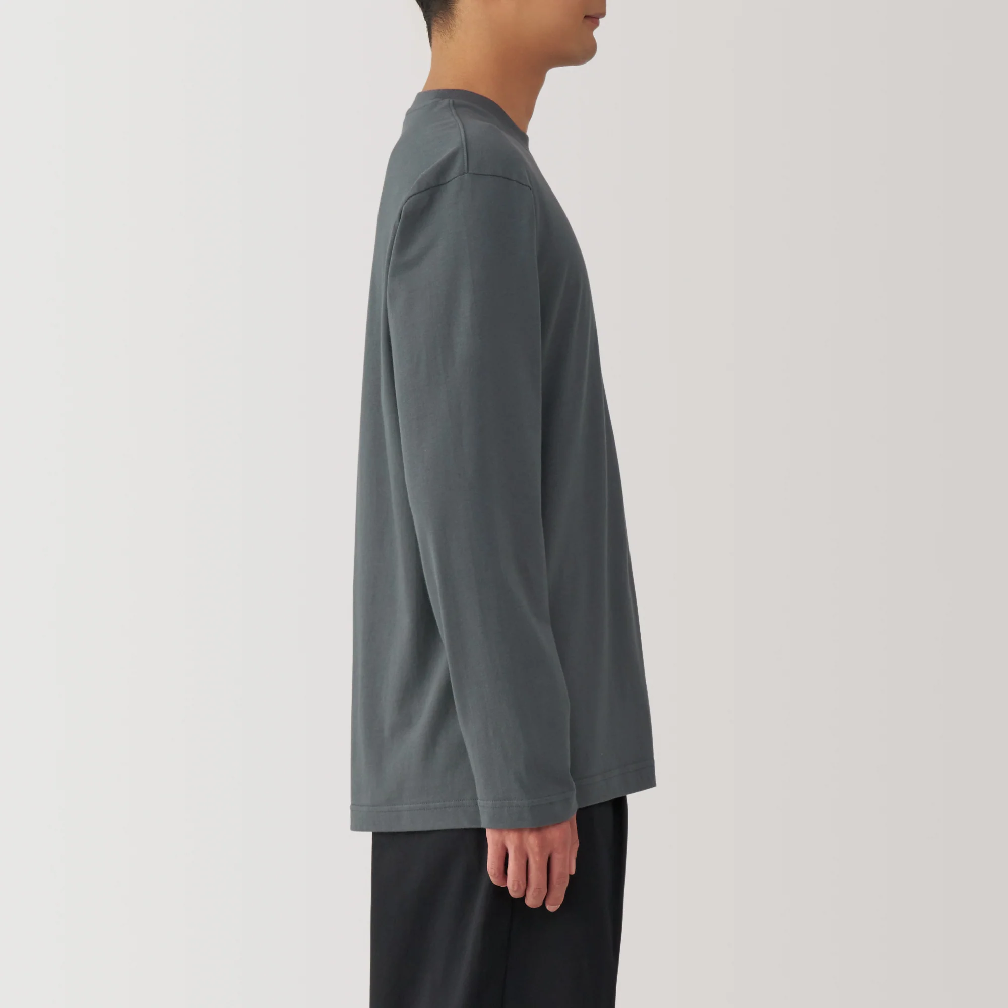 Men's Washed Jersey Crewneck T-Shirt - Image 19