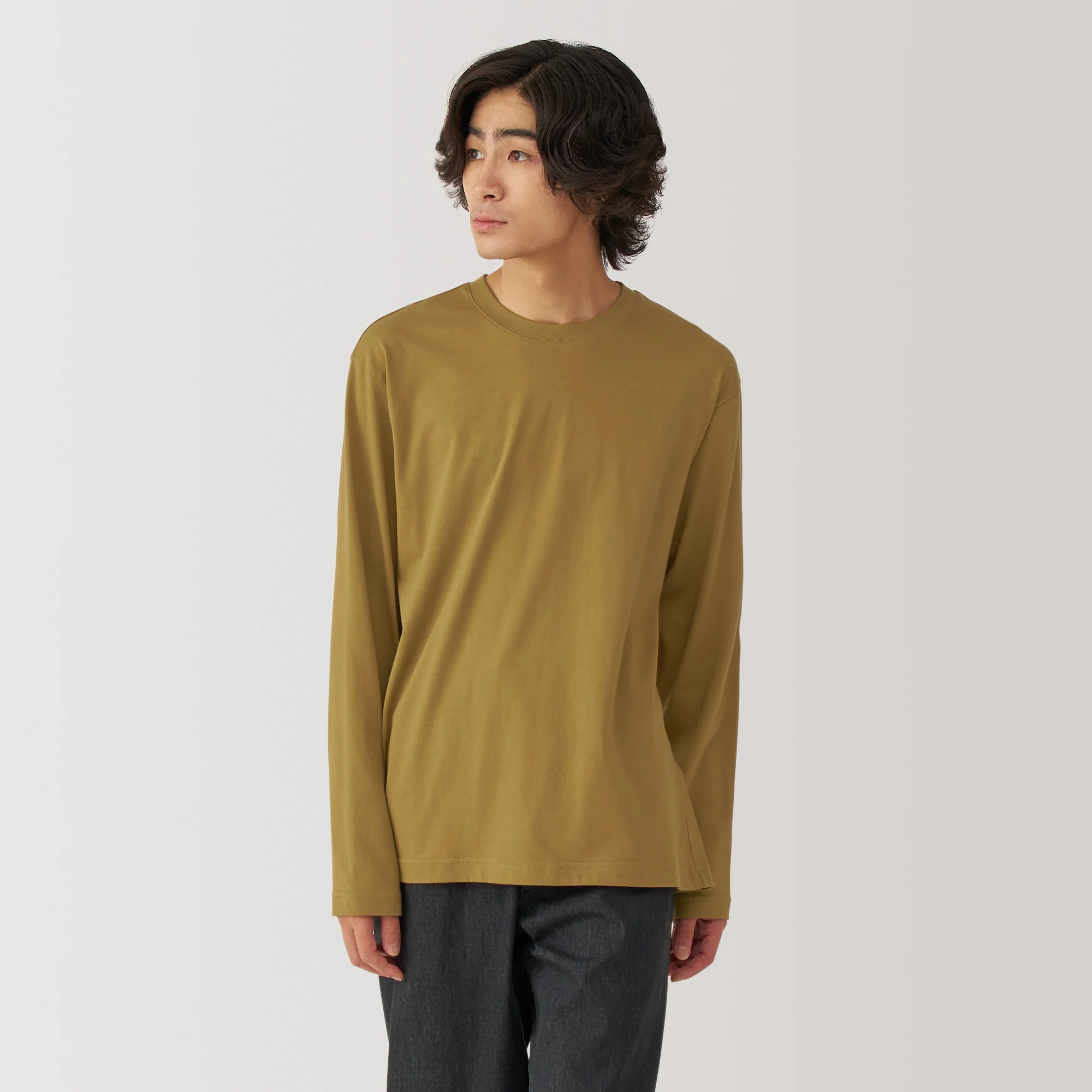 Men's Washed Jersey Crewneck T-Shirt - Image 3
