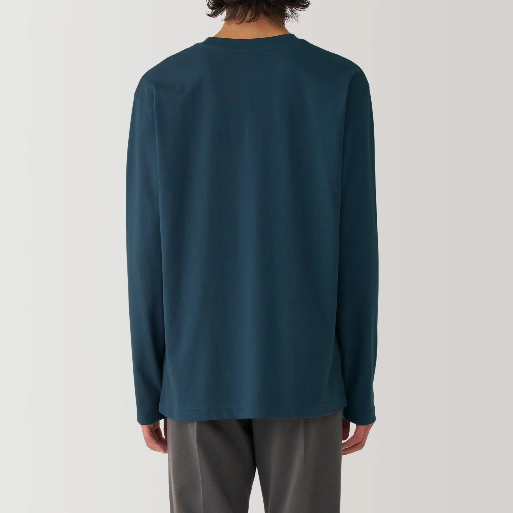 Men's Washed Jersey Crewneck T-Shirt - Image 34