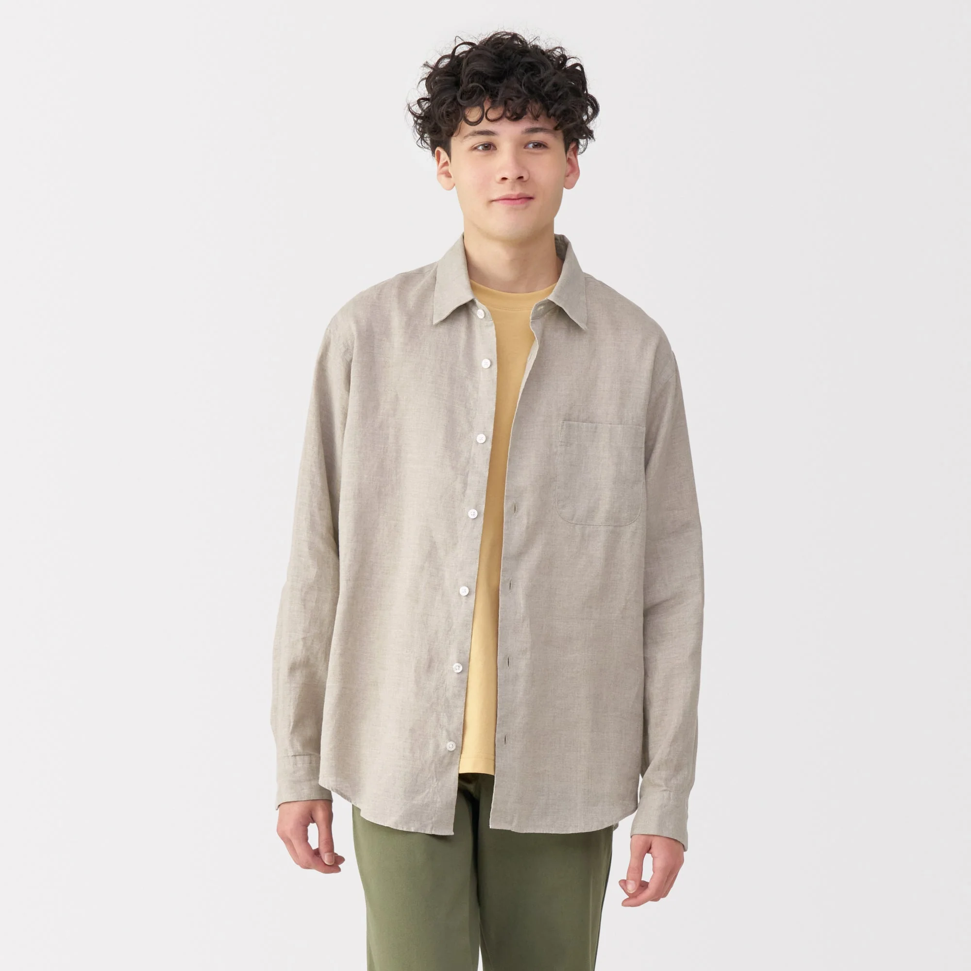 Men's Washed Linen Shirt - Image 11