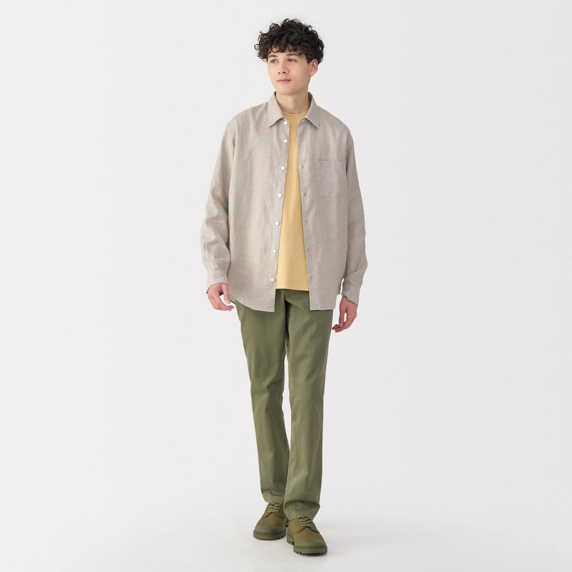 Men's Washed Linen Shirt - Image 12