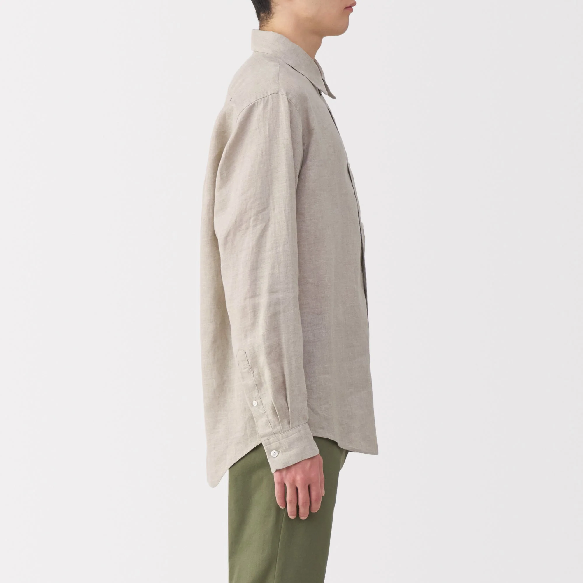 Men's Washed Linen Shirt - Image 13