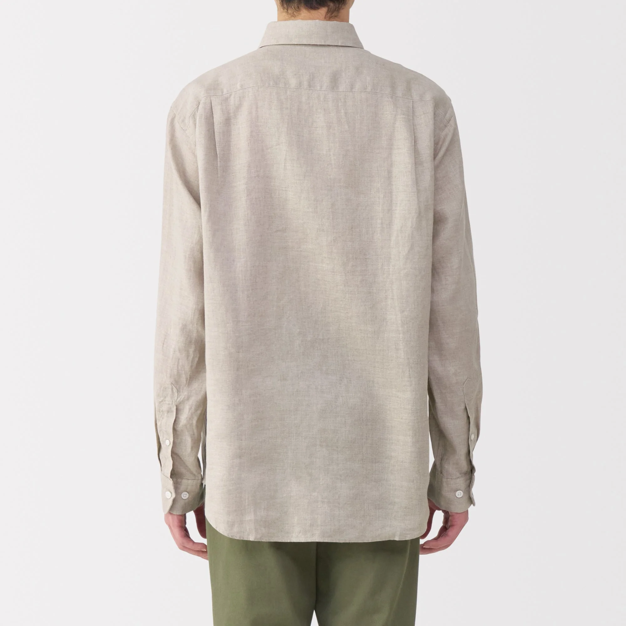 Men's Washed Linen Shirt - Image 14