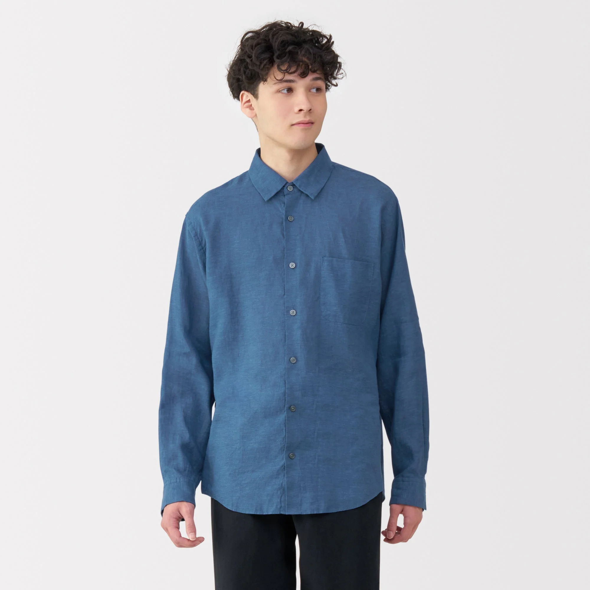 Men's Washed Linen Shirt - Image 19