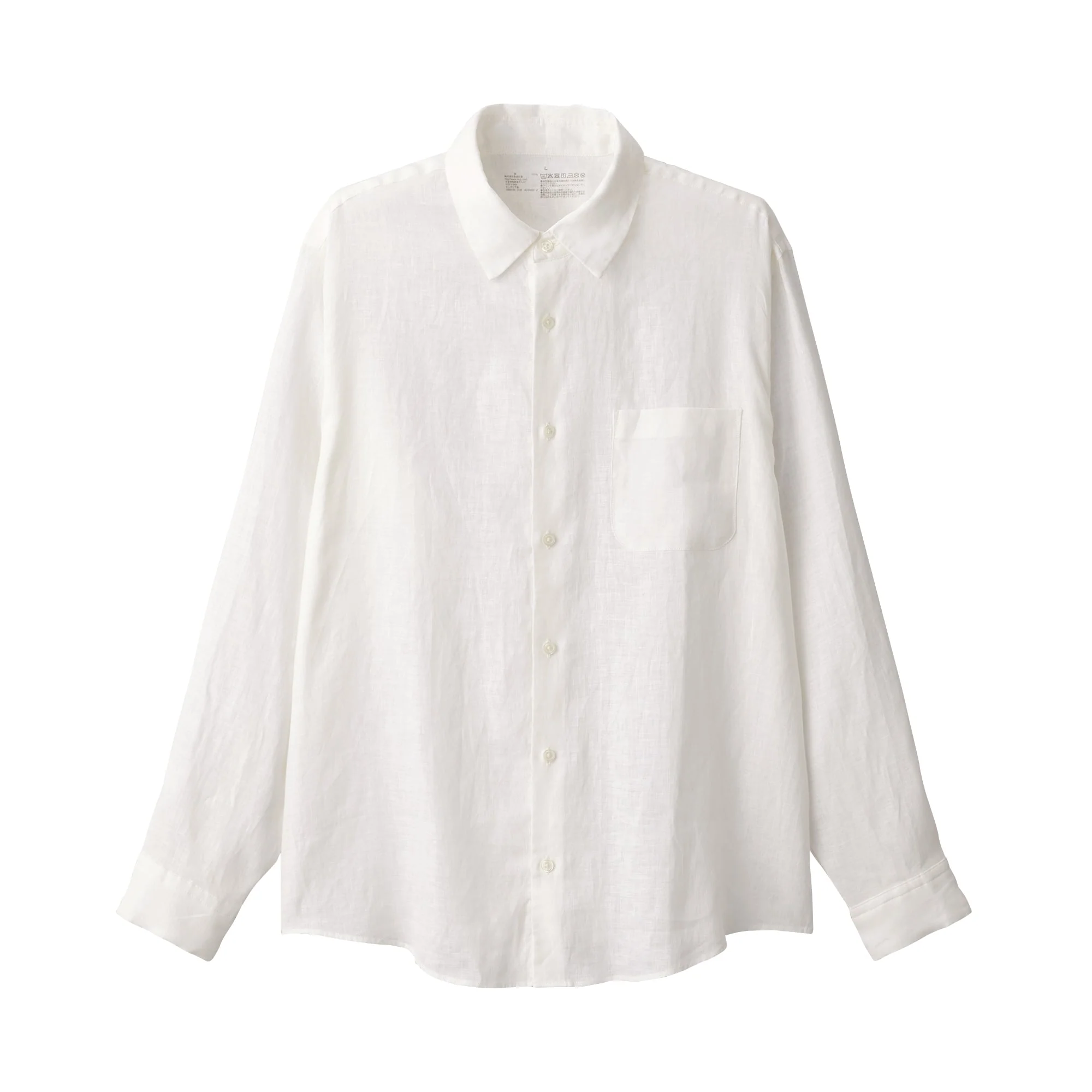Men's Washed Linen Shirt - Image 2