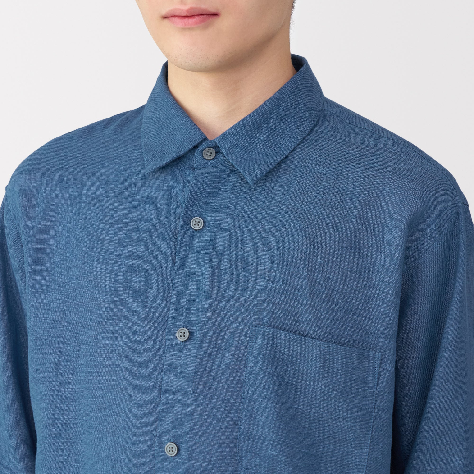 Men's Washed Linen Shirt - Image 23