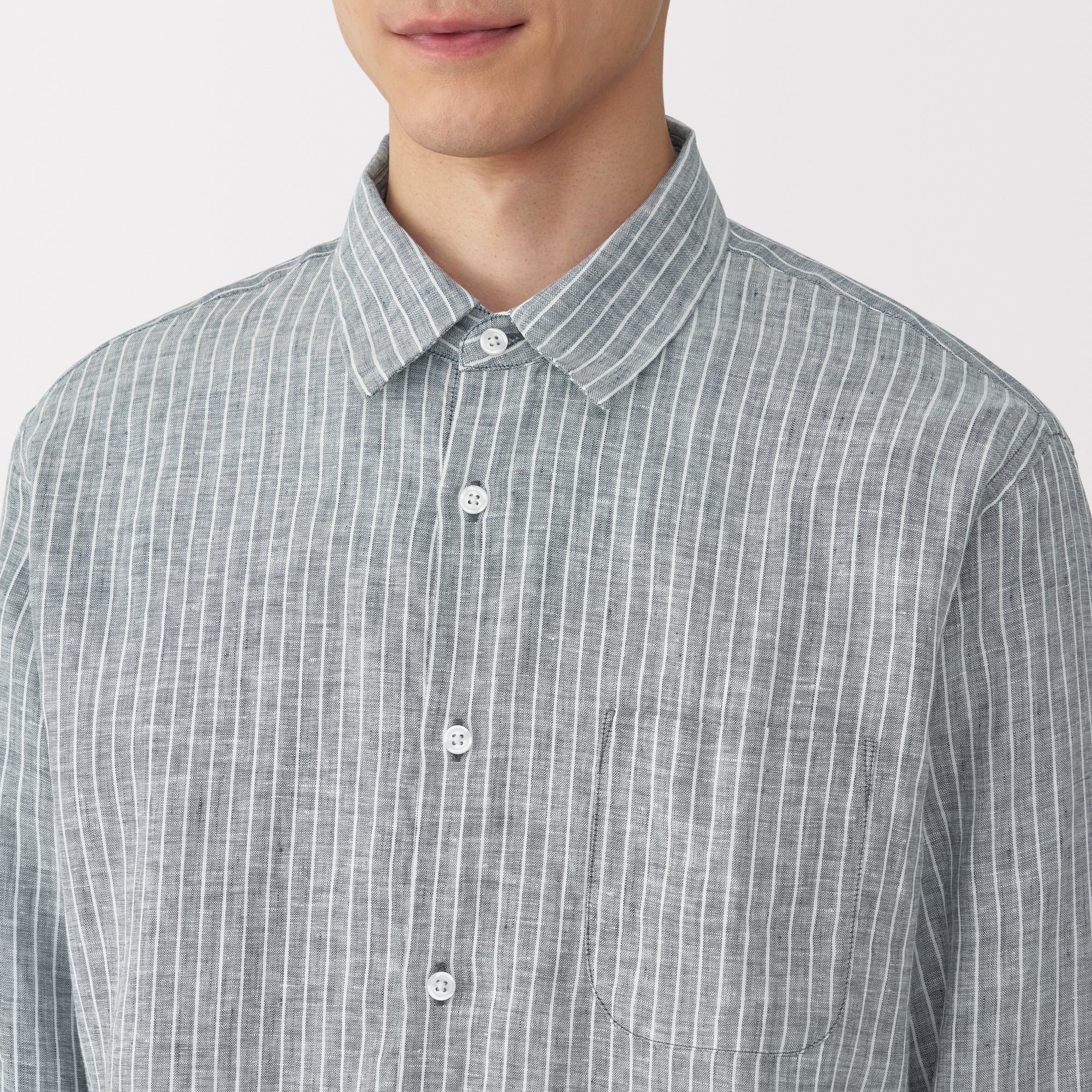 Men's Washed Linen Shirt - Image 40