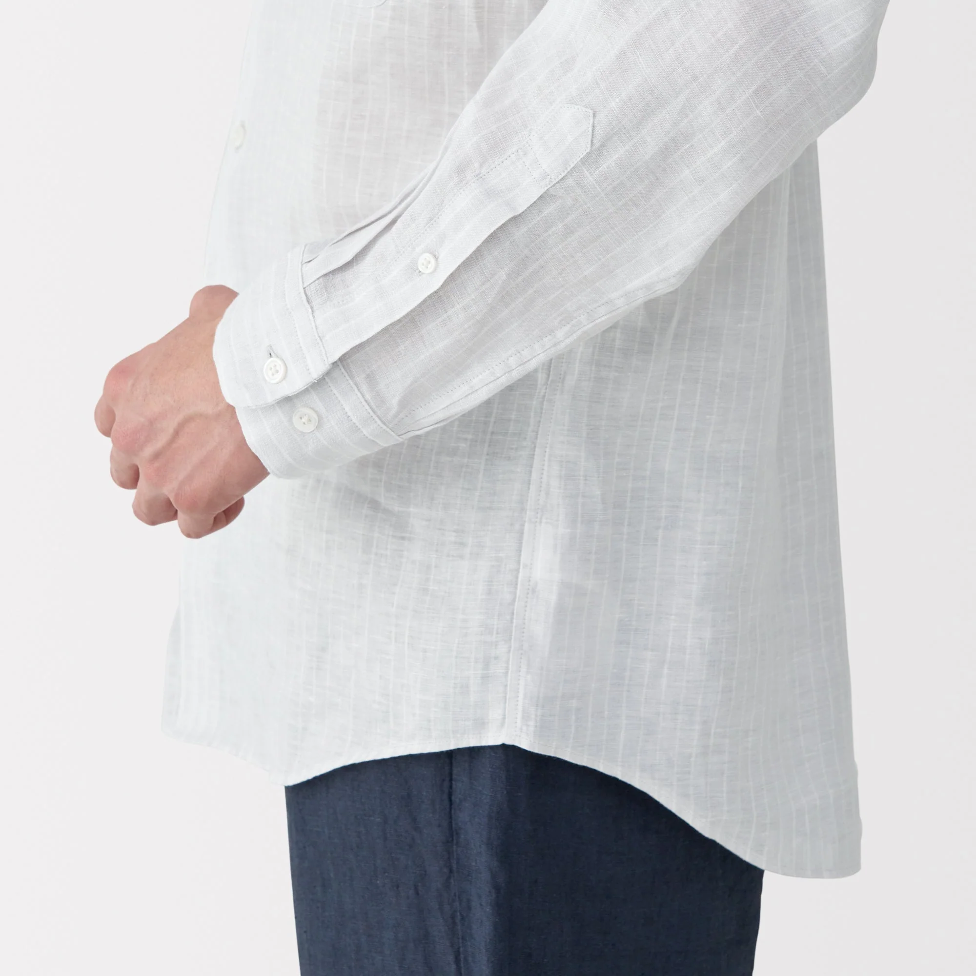 Men's Washed Linen Shirt - Image 49