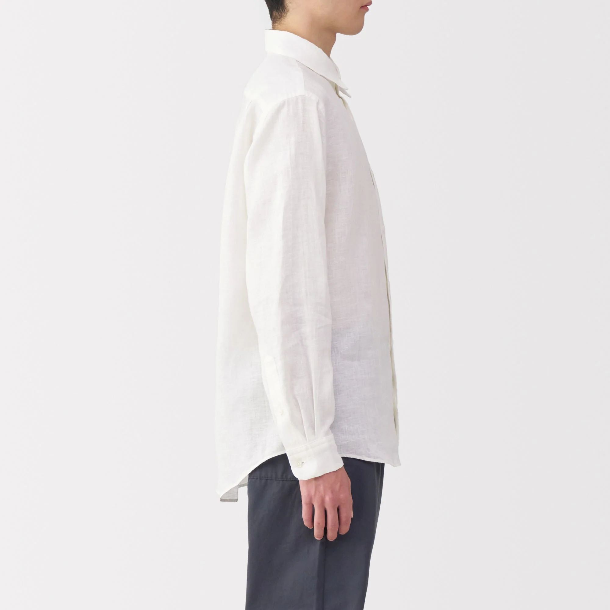 Men's Washed Linen Shirt - Image 5