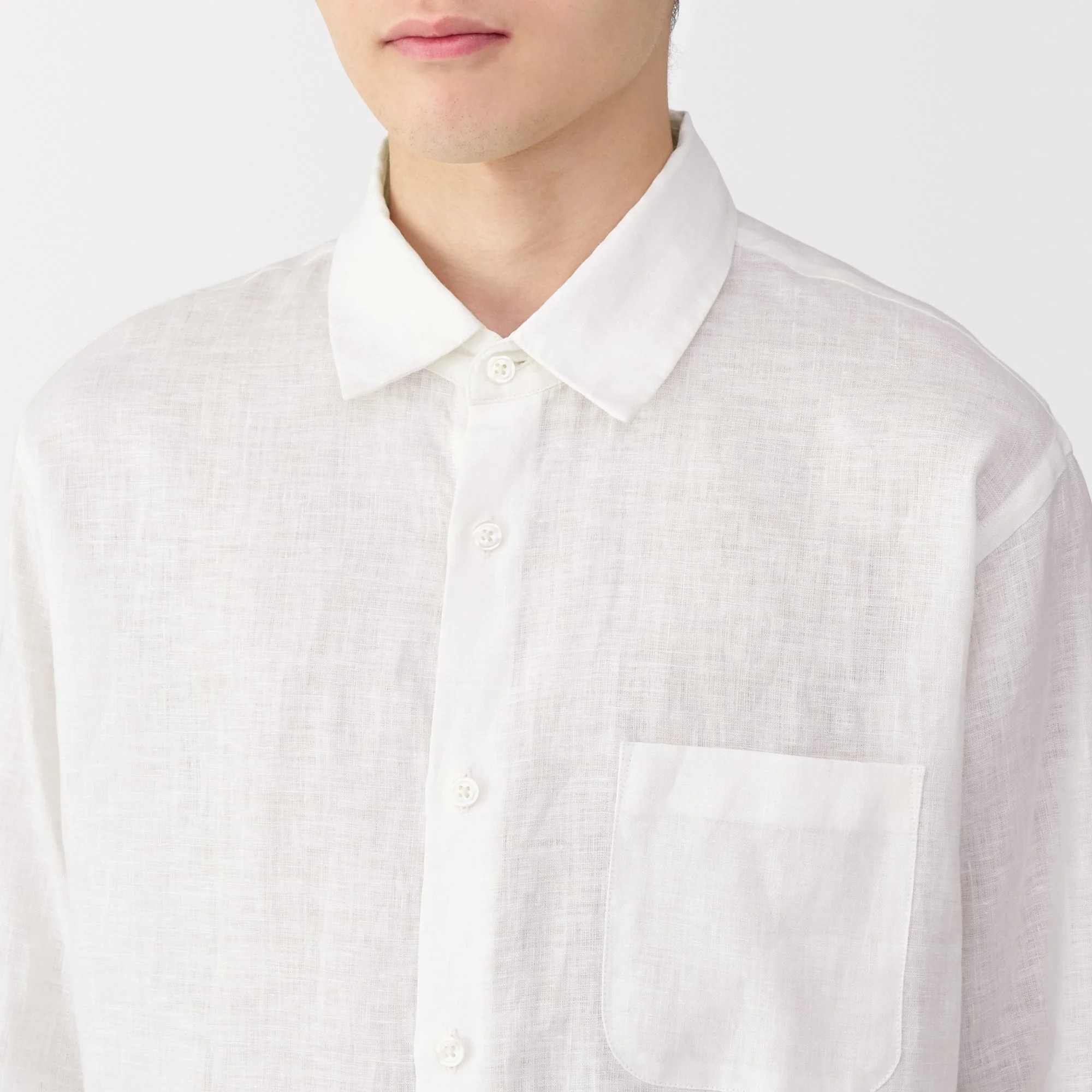Men's Washed Linen Shirt - Image 7