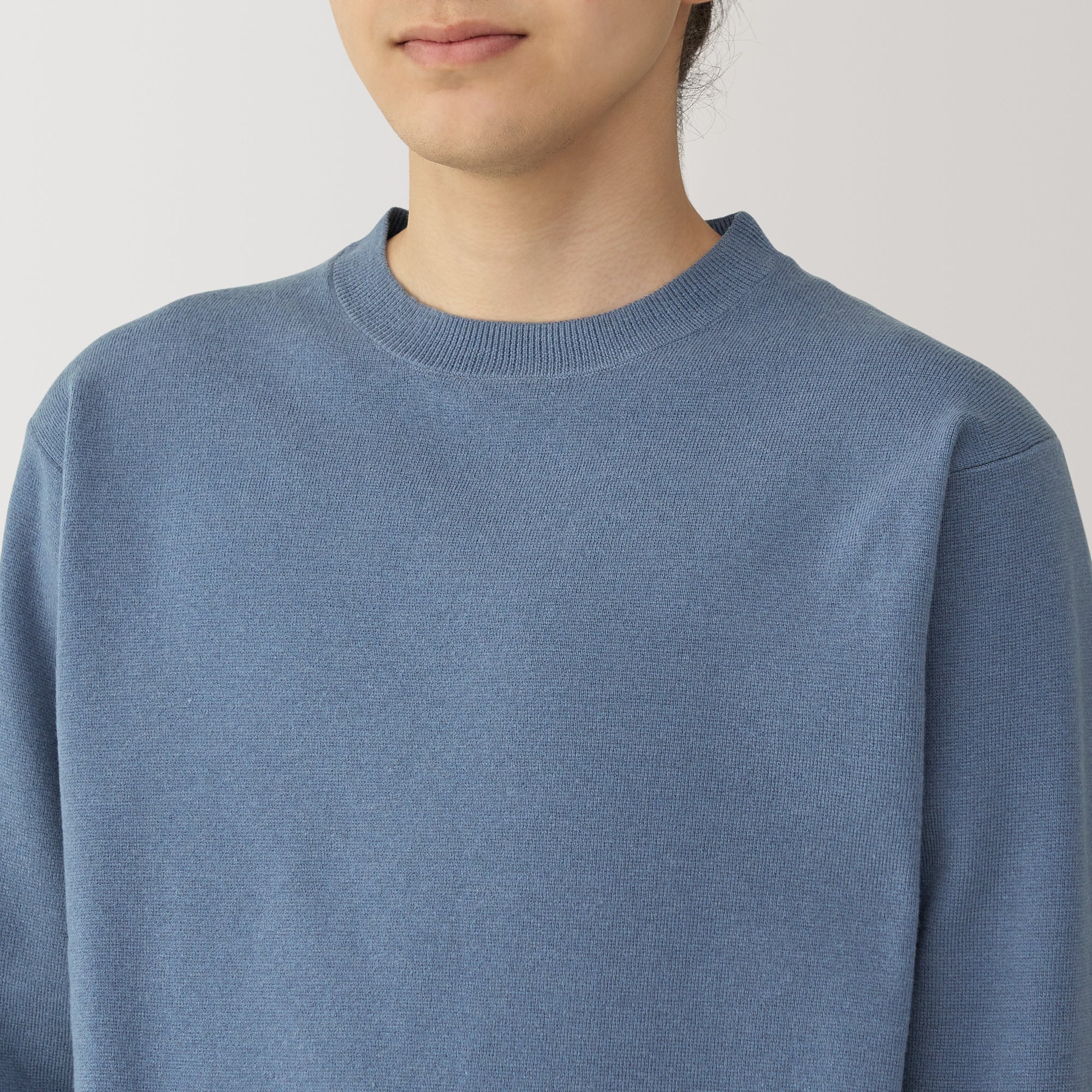 Men's Washed Milano Ribbed Crewneck Sweater - Image 35