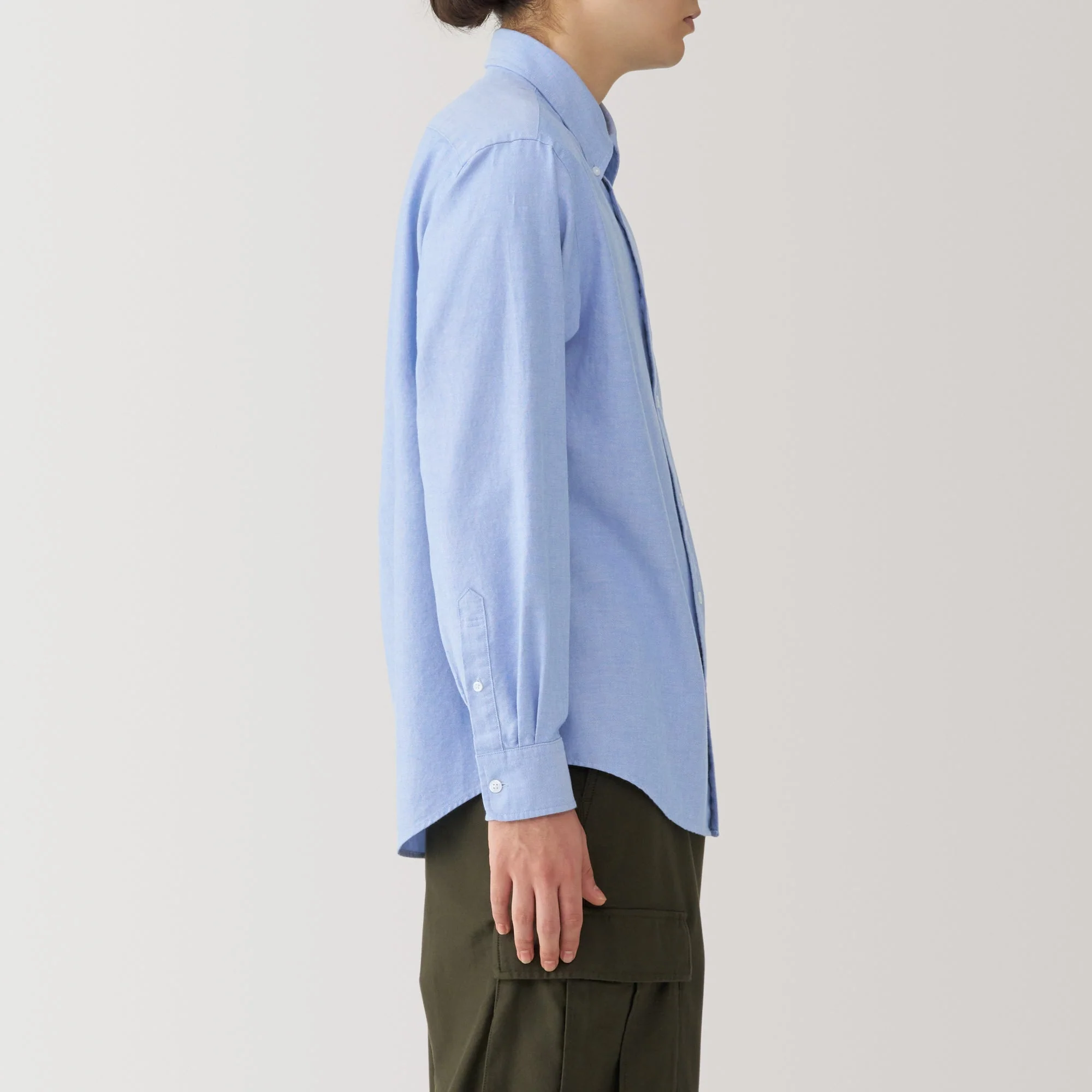 Men's Washed Oxford Button Down Shirt - Image 13