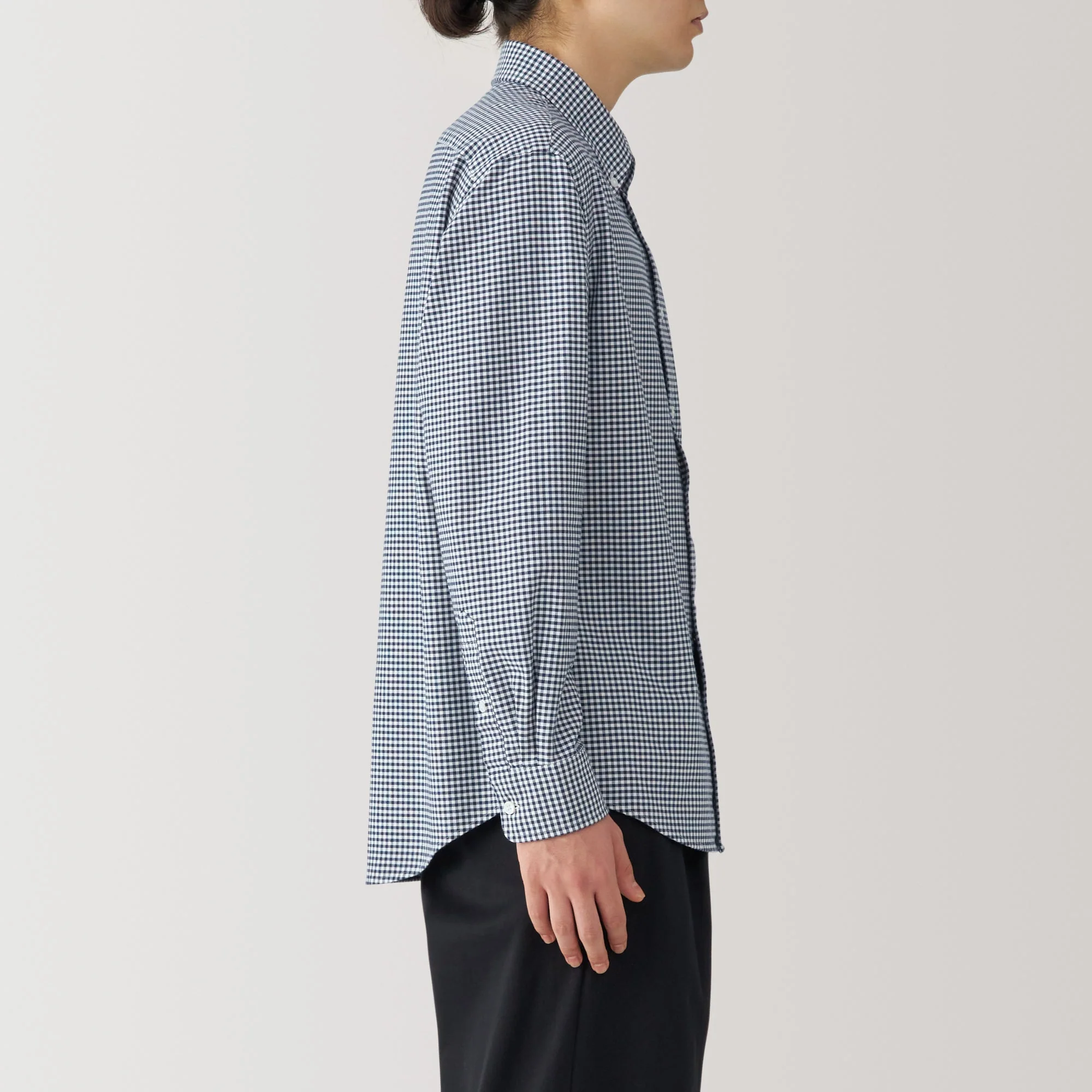 Men's Washed Oxford Button Down Shirt - Image 53