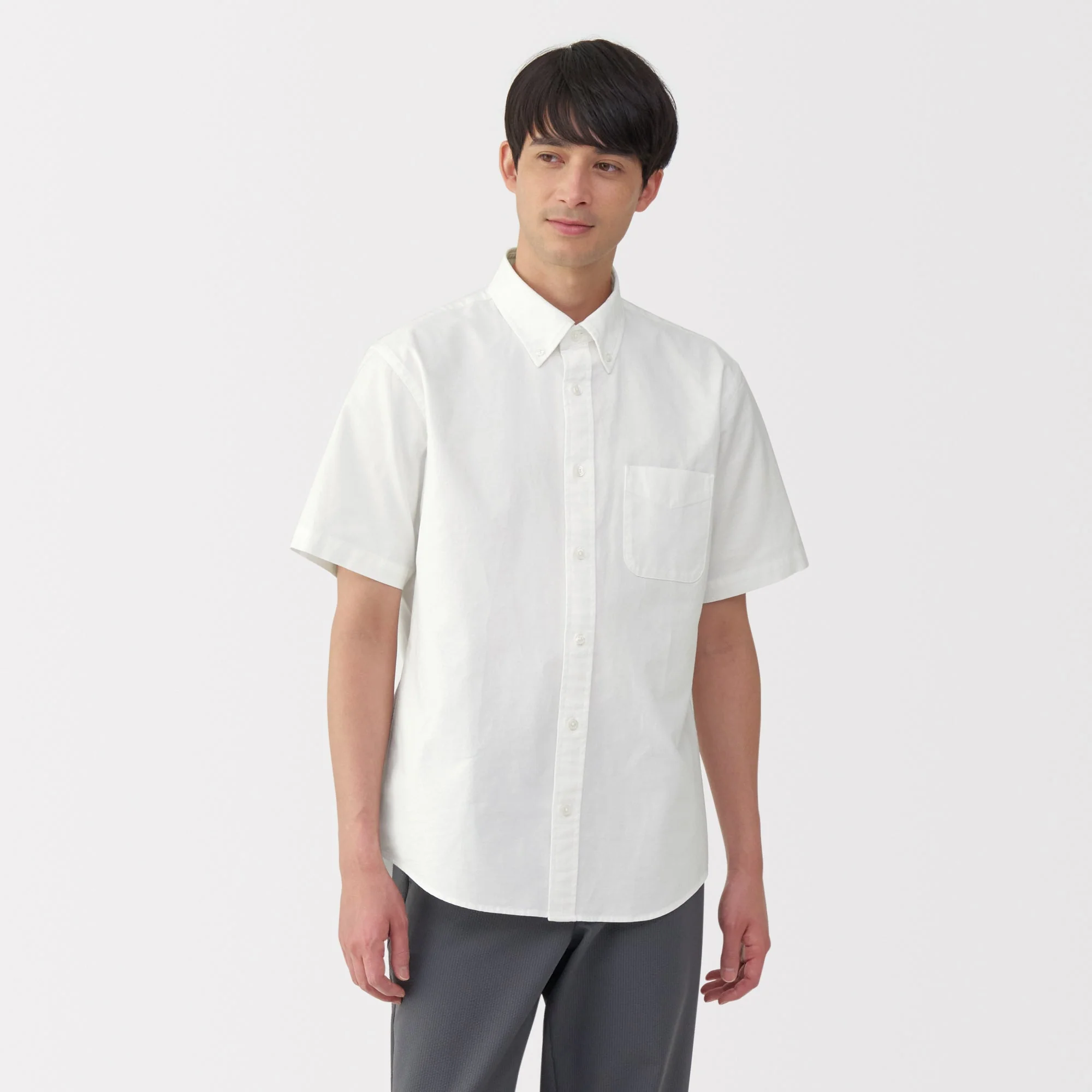 Men's Washed Oxford Shirt - Image 11