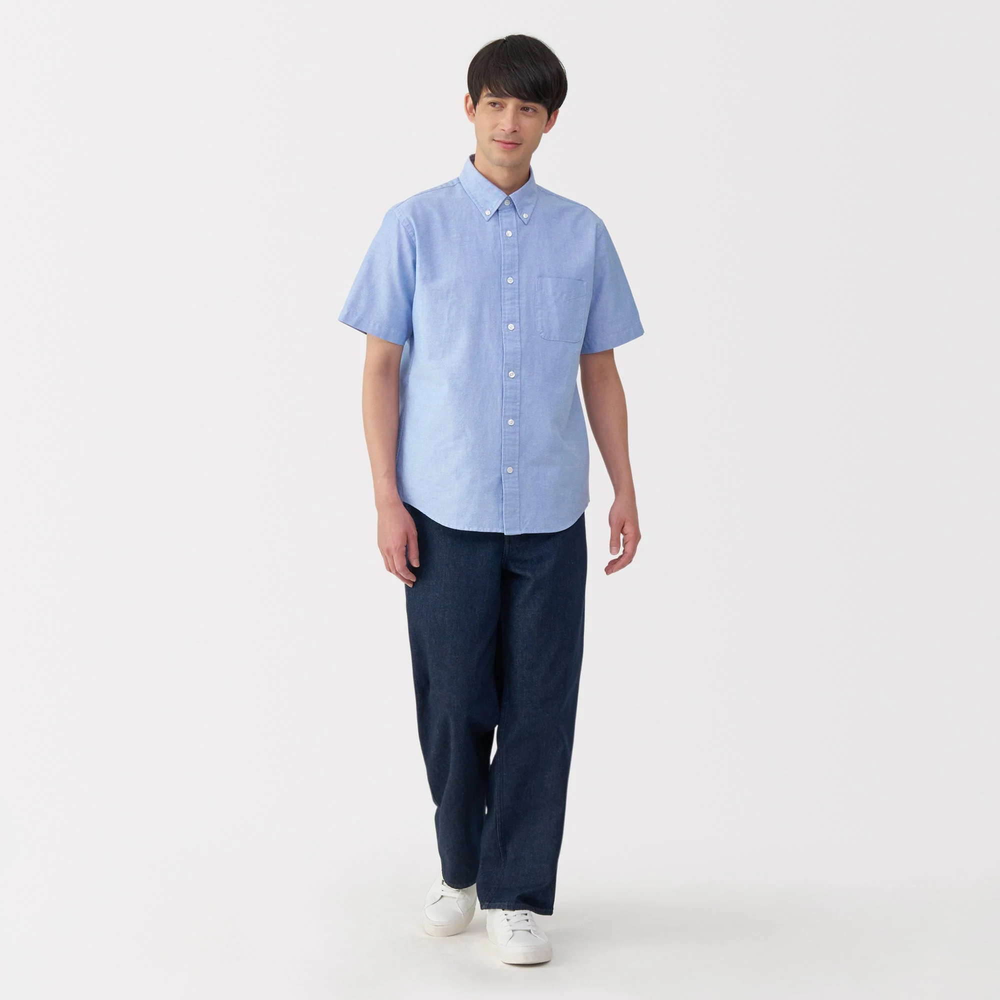Men's Washed Oxford Shirt - Image 20